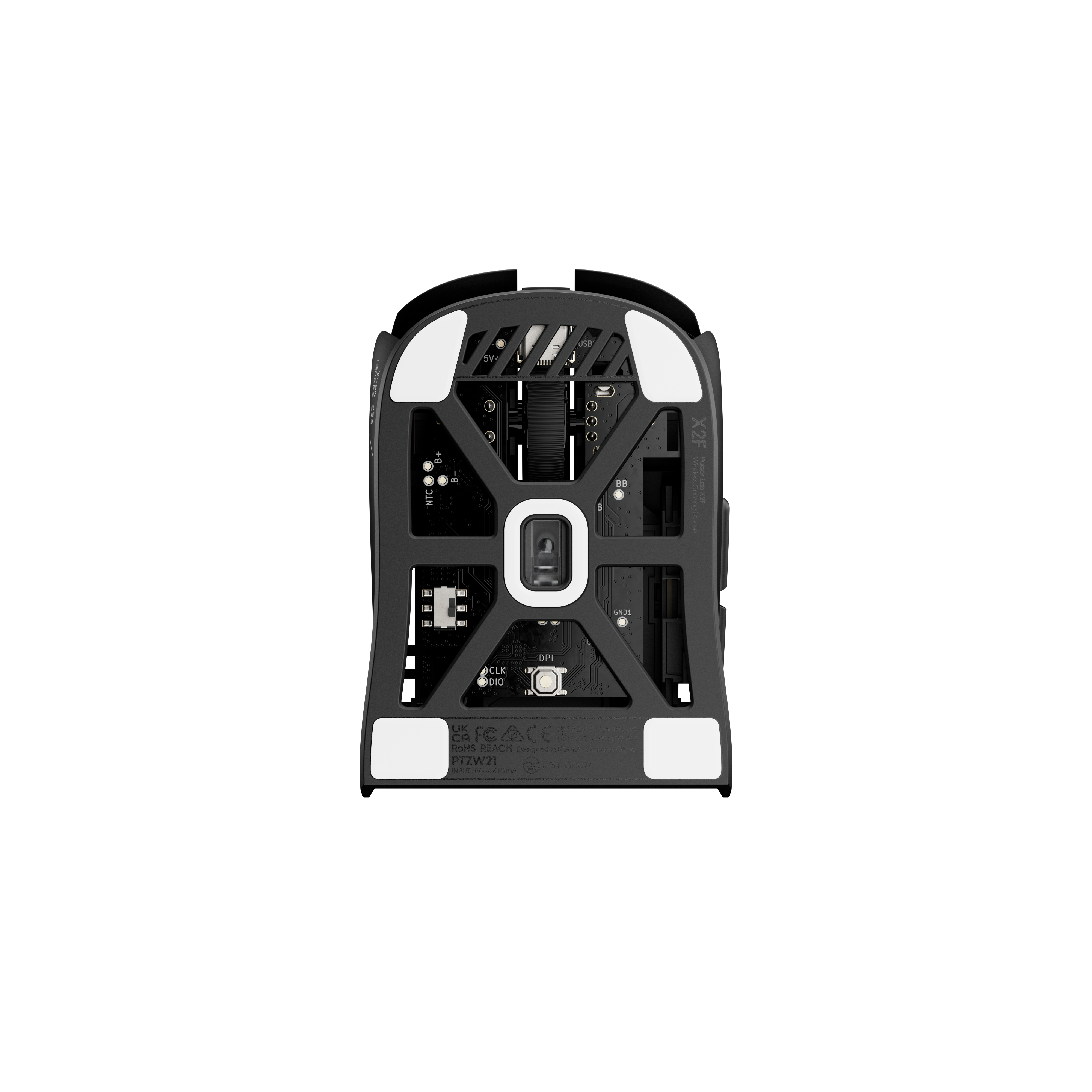 X2F - Fingertip Gaming Mouse - Black