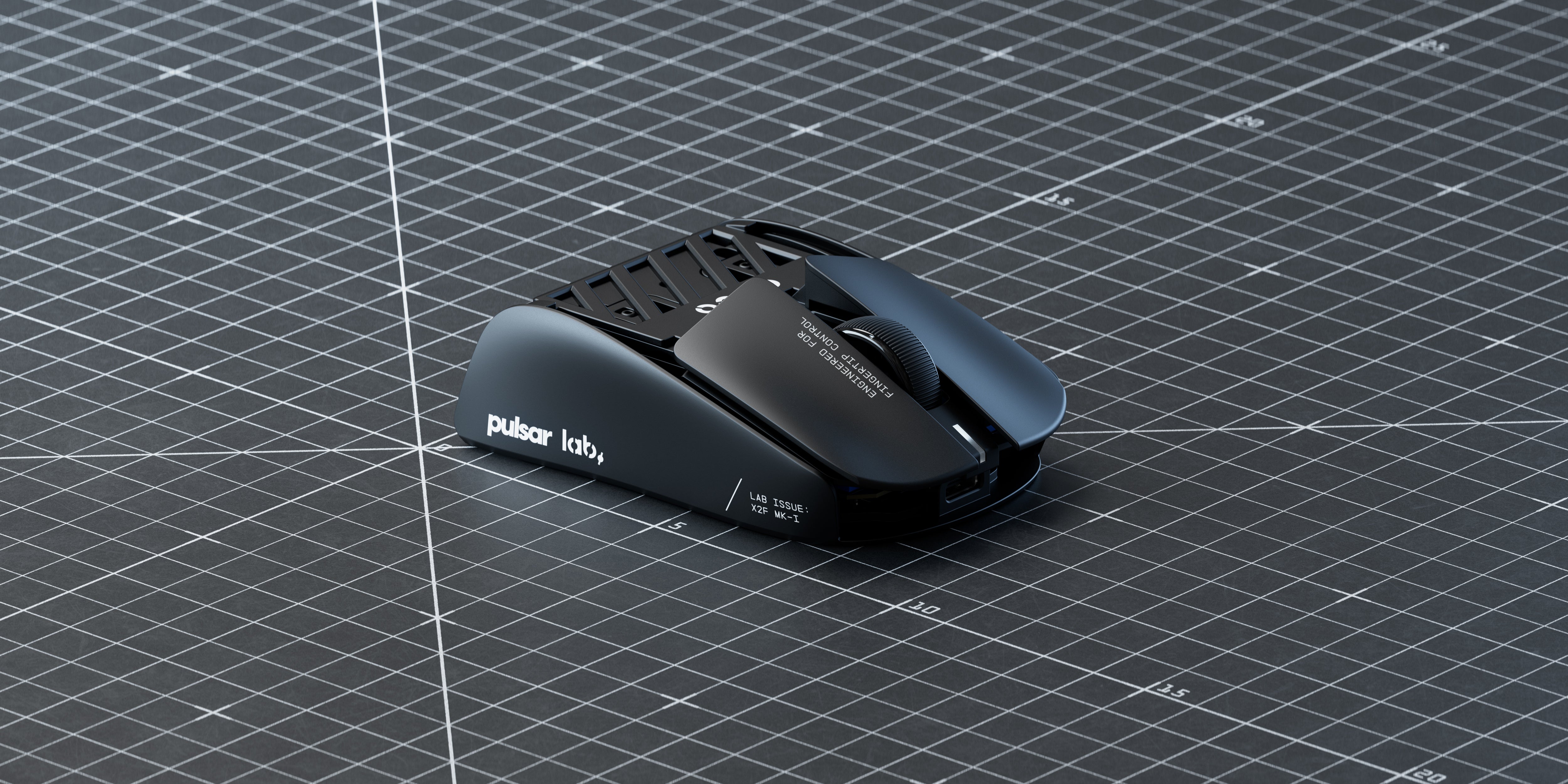 X2F - Fingertip Gaming Mouse - Black