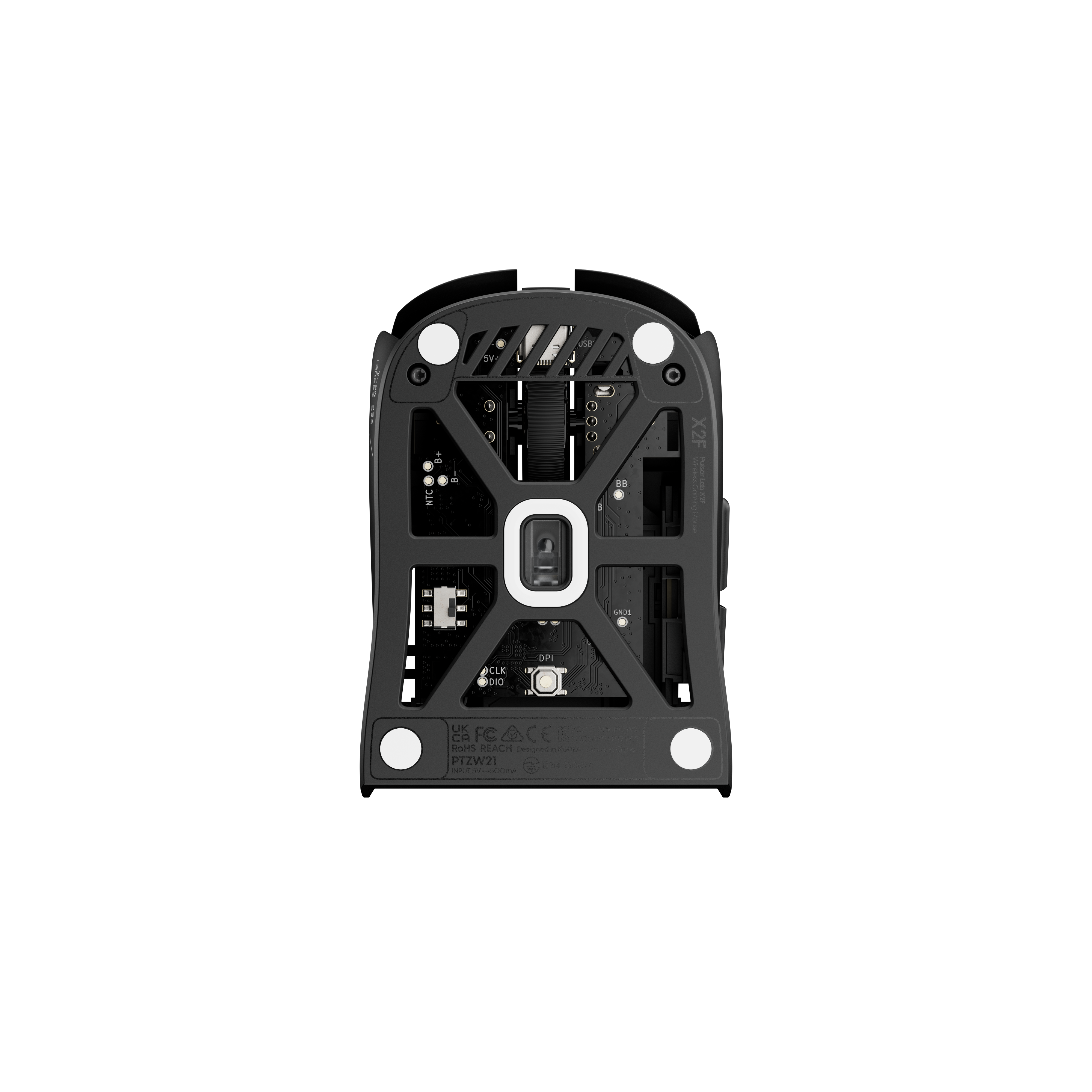 X2F - Fingertip Gaming Mouse - Black