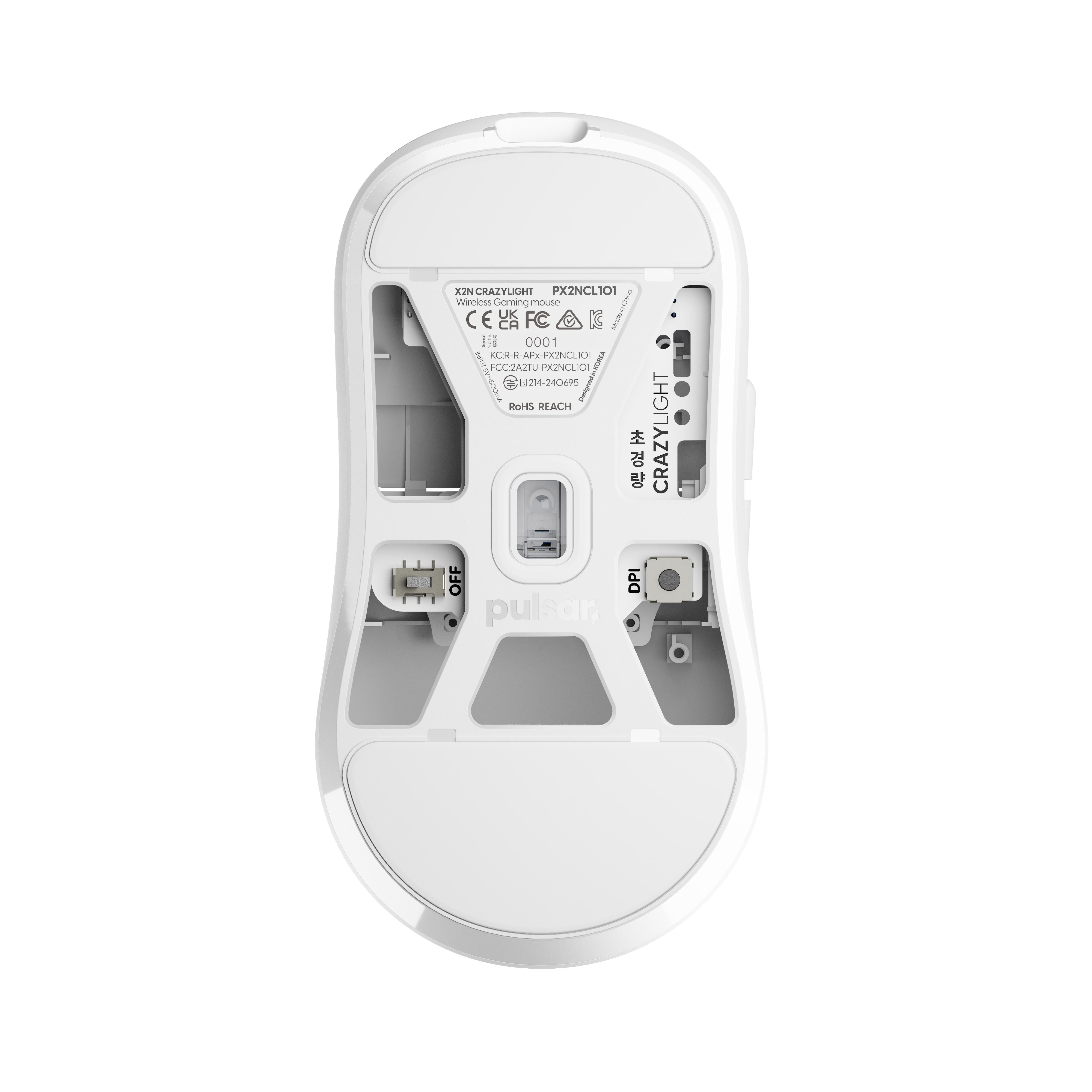 Pulsar X2N CrazyLight Mini Uyuni White