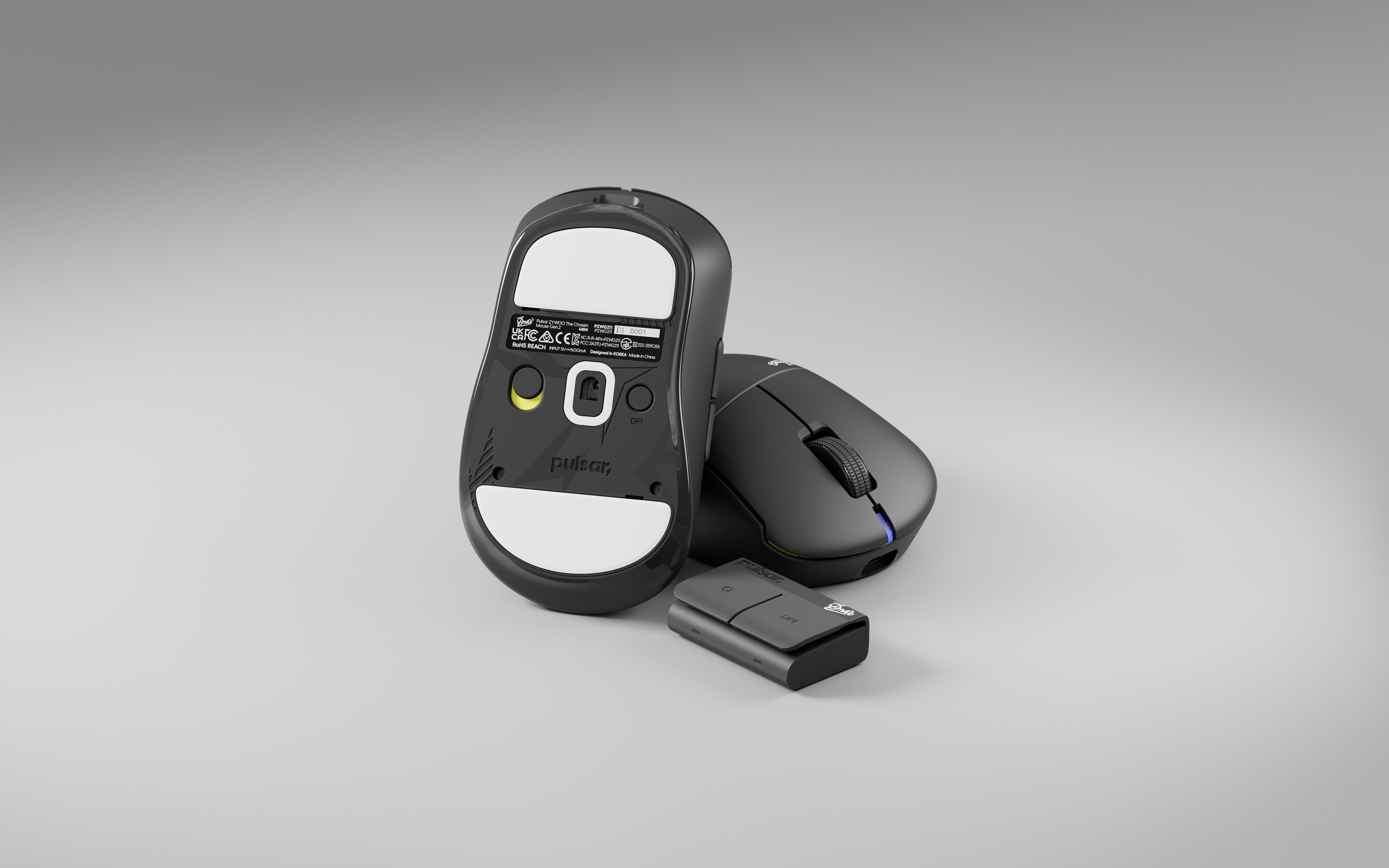 ZywOo La Souris Élue Gen.2 - Moyenne - Noire