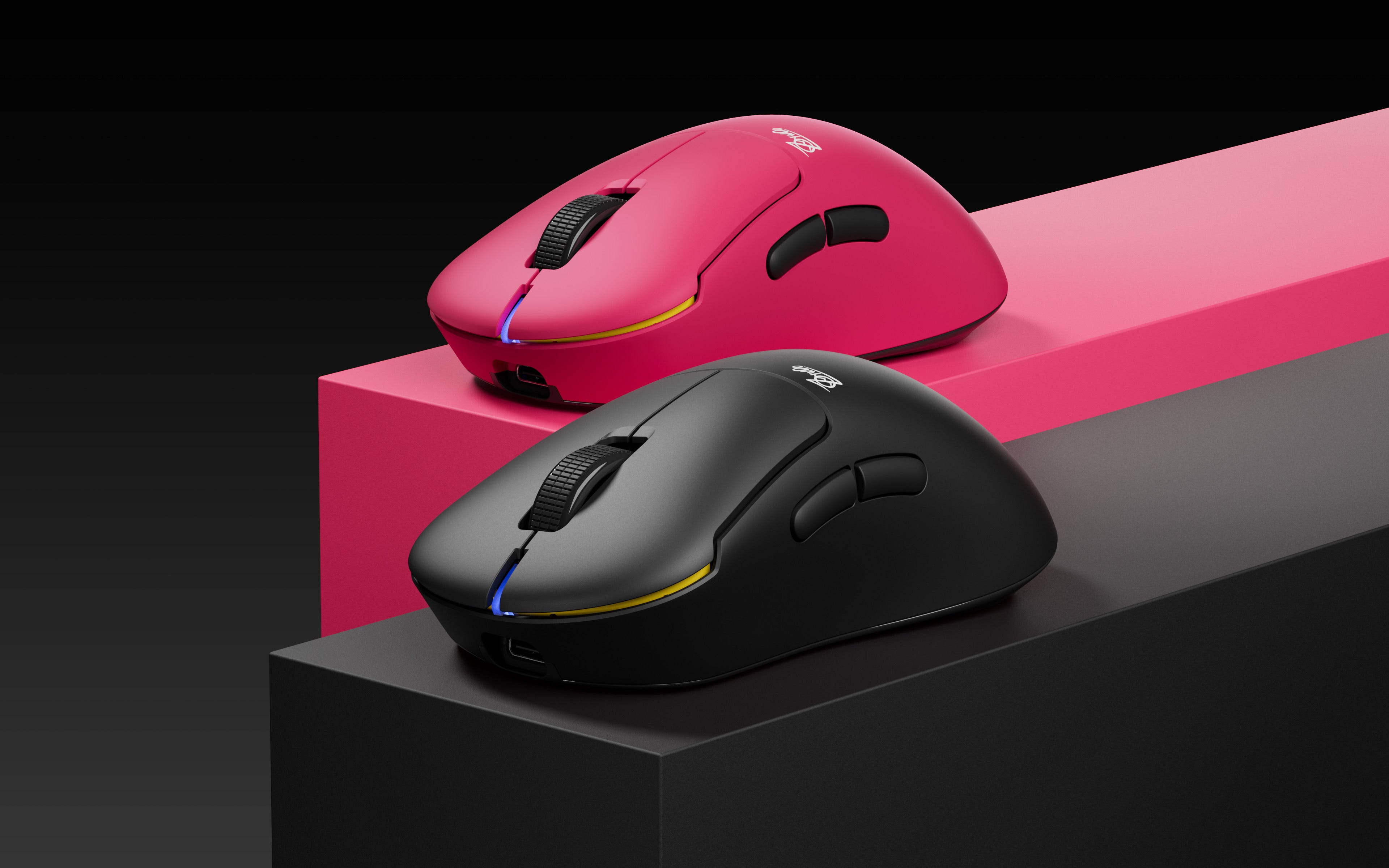 ZywOo La Souris Élue Gen.2 - Moyenne - Noire