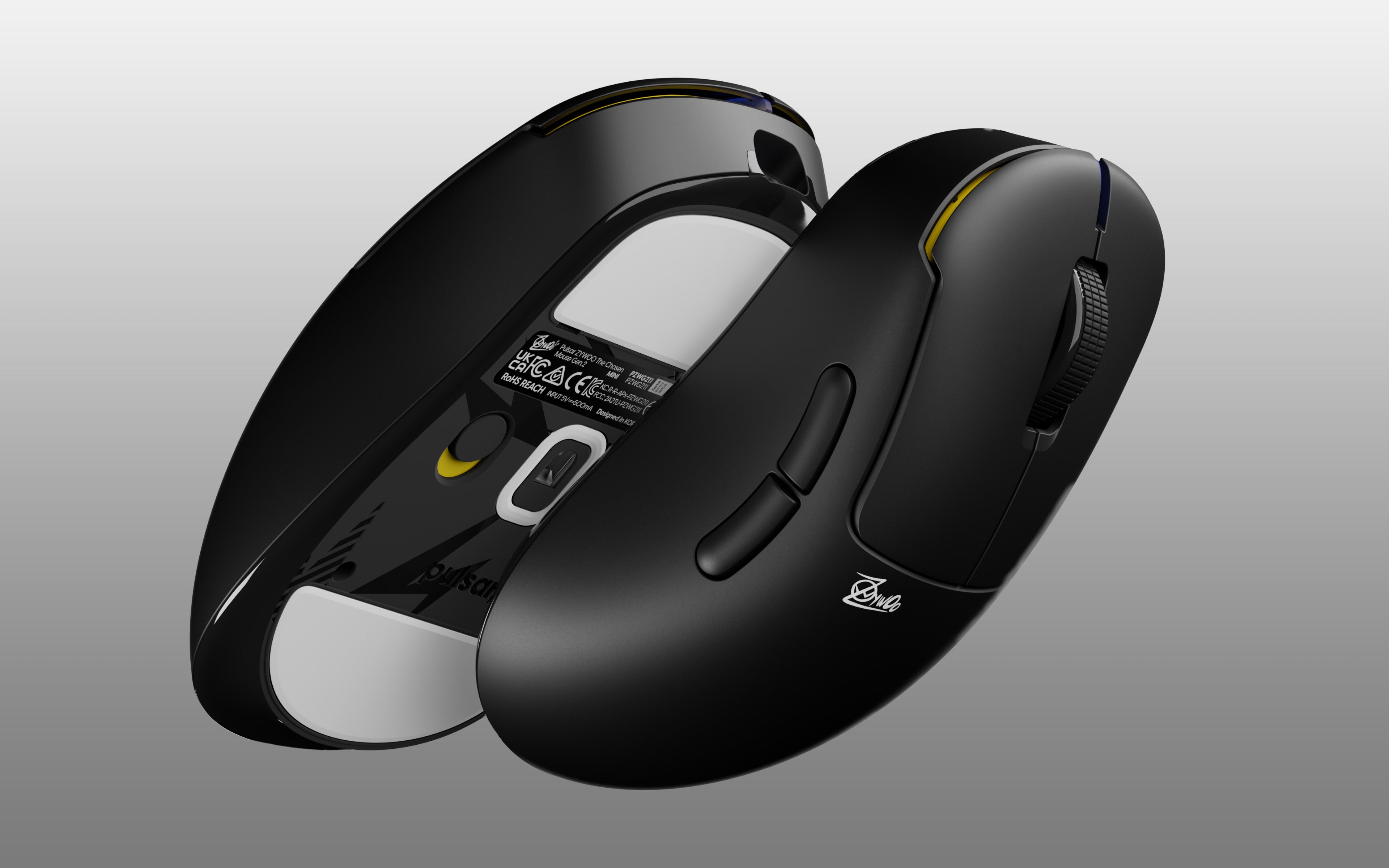 ZywOo La Souris Choisie Gen.2 - Mini - Noire