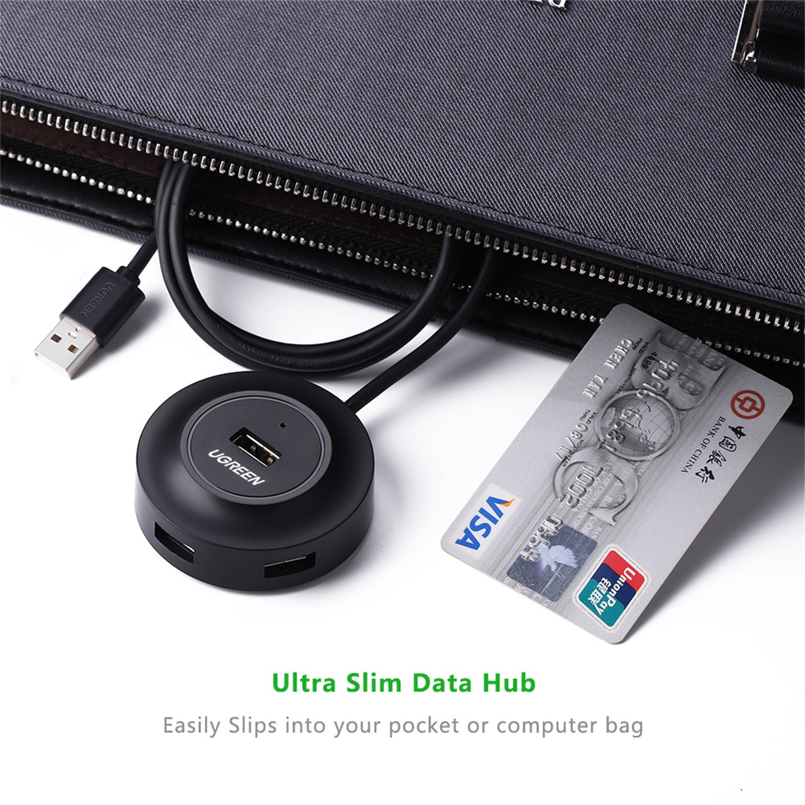 USB 2.0 Hub - 4x USB-A