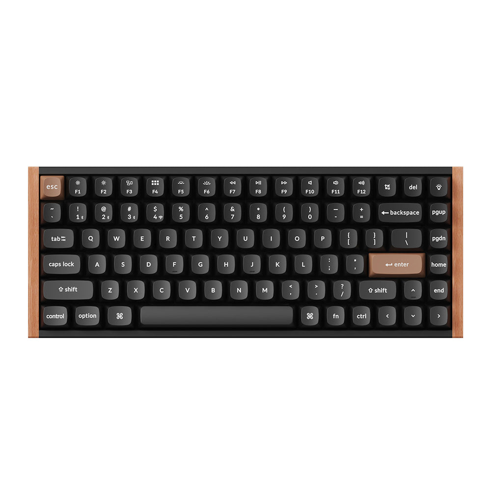 K2 HE - ABS/Aluminum Wooden - Black - Hall Effect