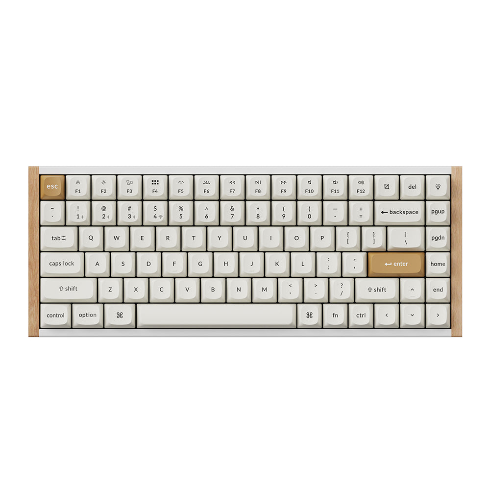 K2 HE - ABS/Aluminum Wooden -White - Hall Effect