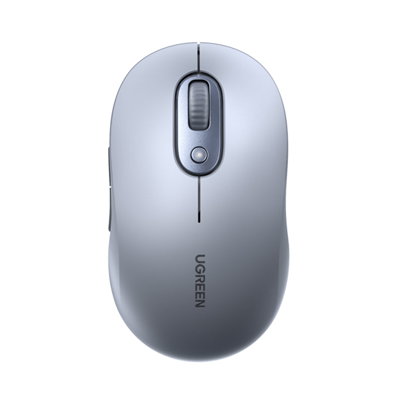 Souris compacte sans fil et Bluetooth 2,4 GHz - Grise