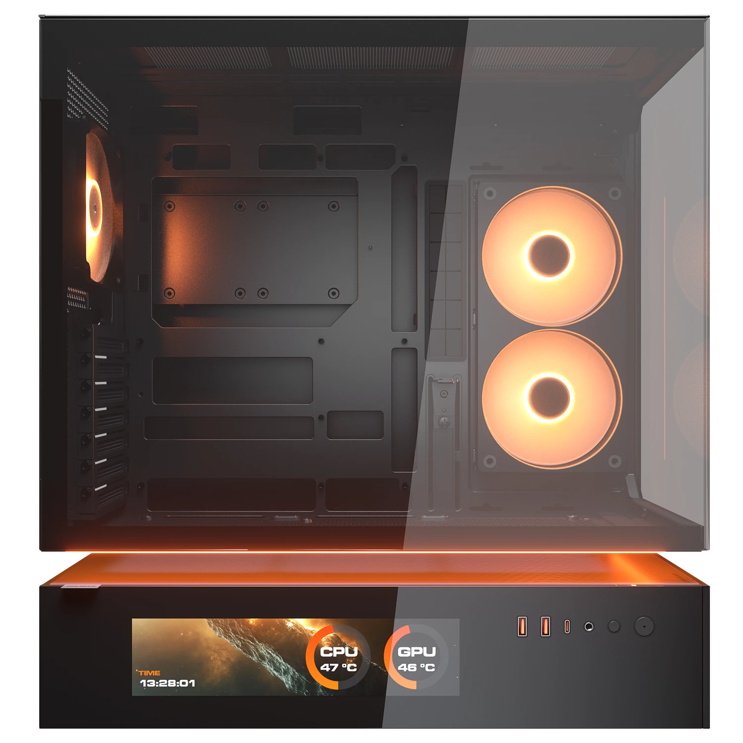 Boîtier PC CFV235 VISION NOIR