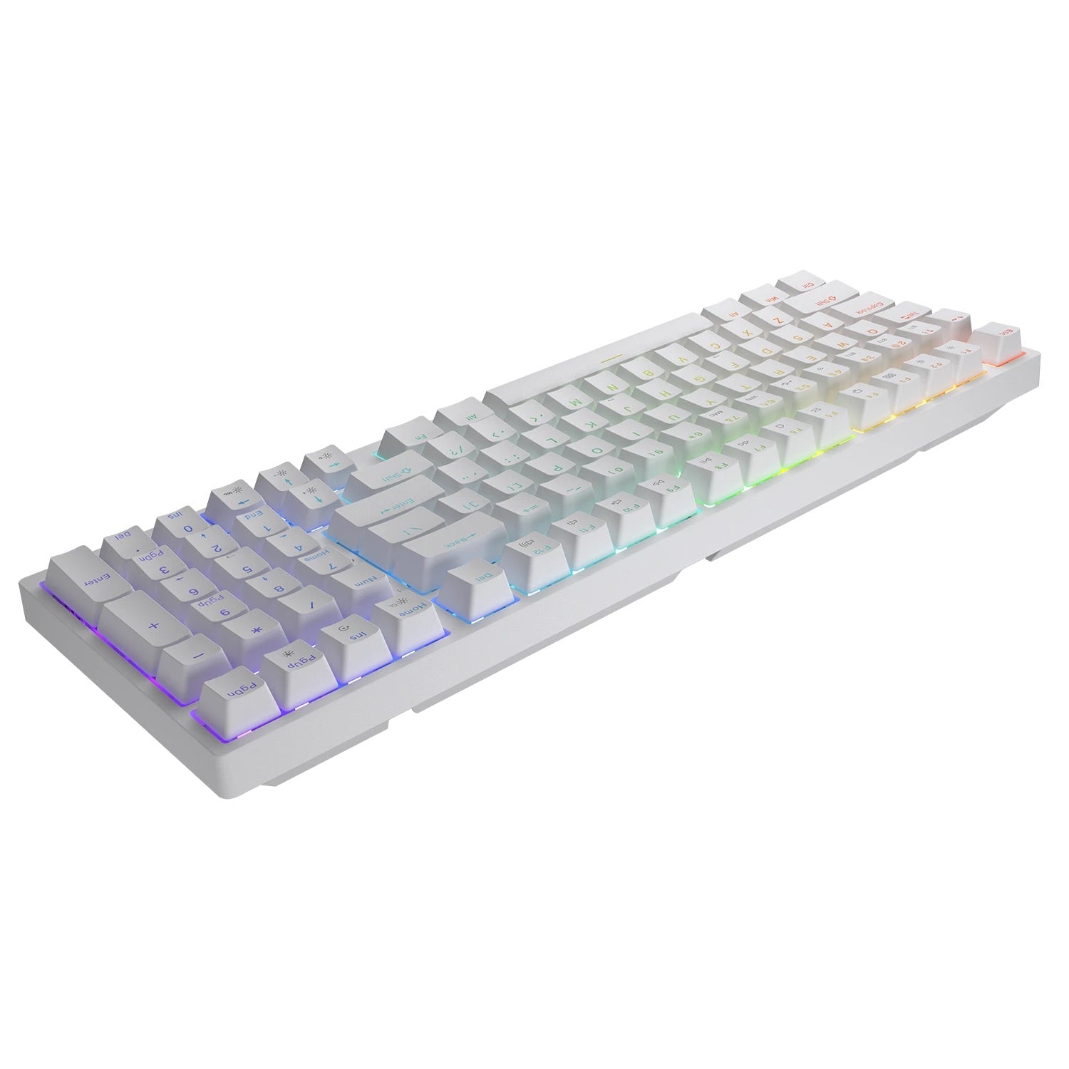 Ultimus Pro Wireless Gaming Keyboard - White