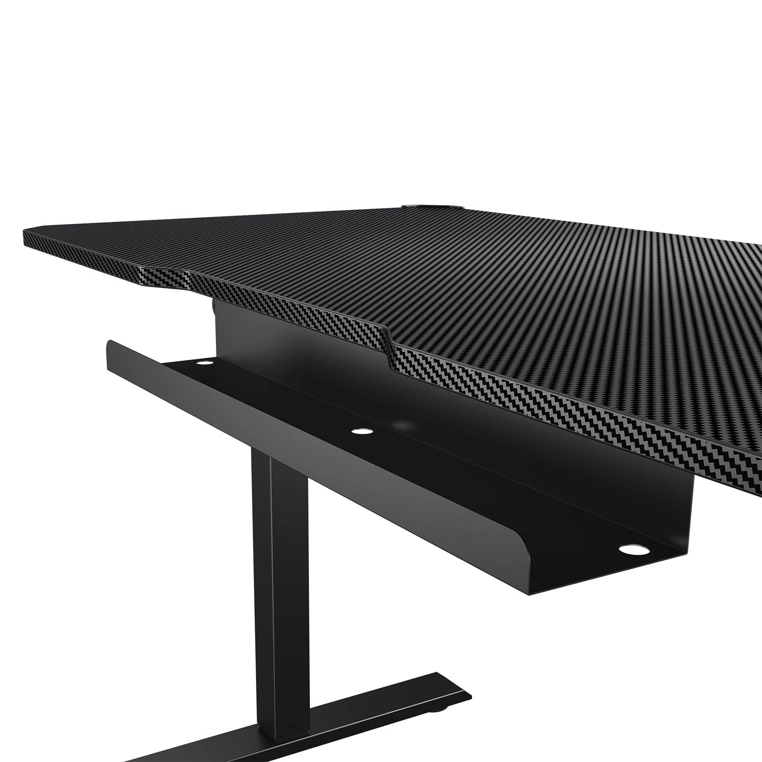 E-Ares 120 - Bureau de gaming RGB à hauteur réglable