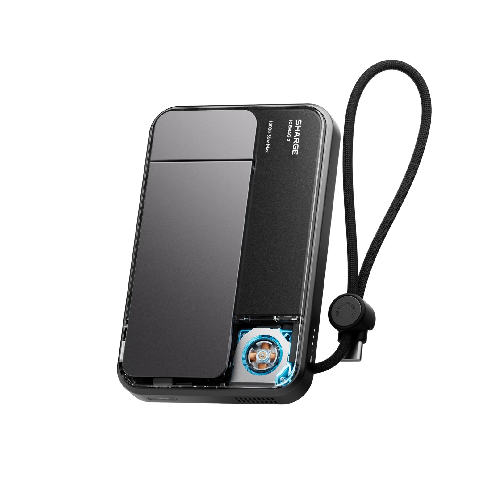 ICEMAG3 - 25W 10000 mAh Power bank - Black