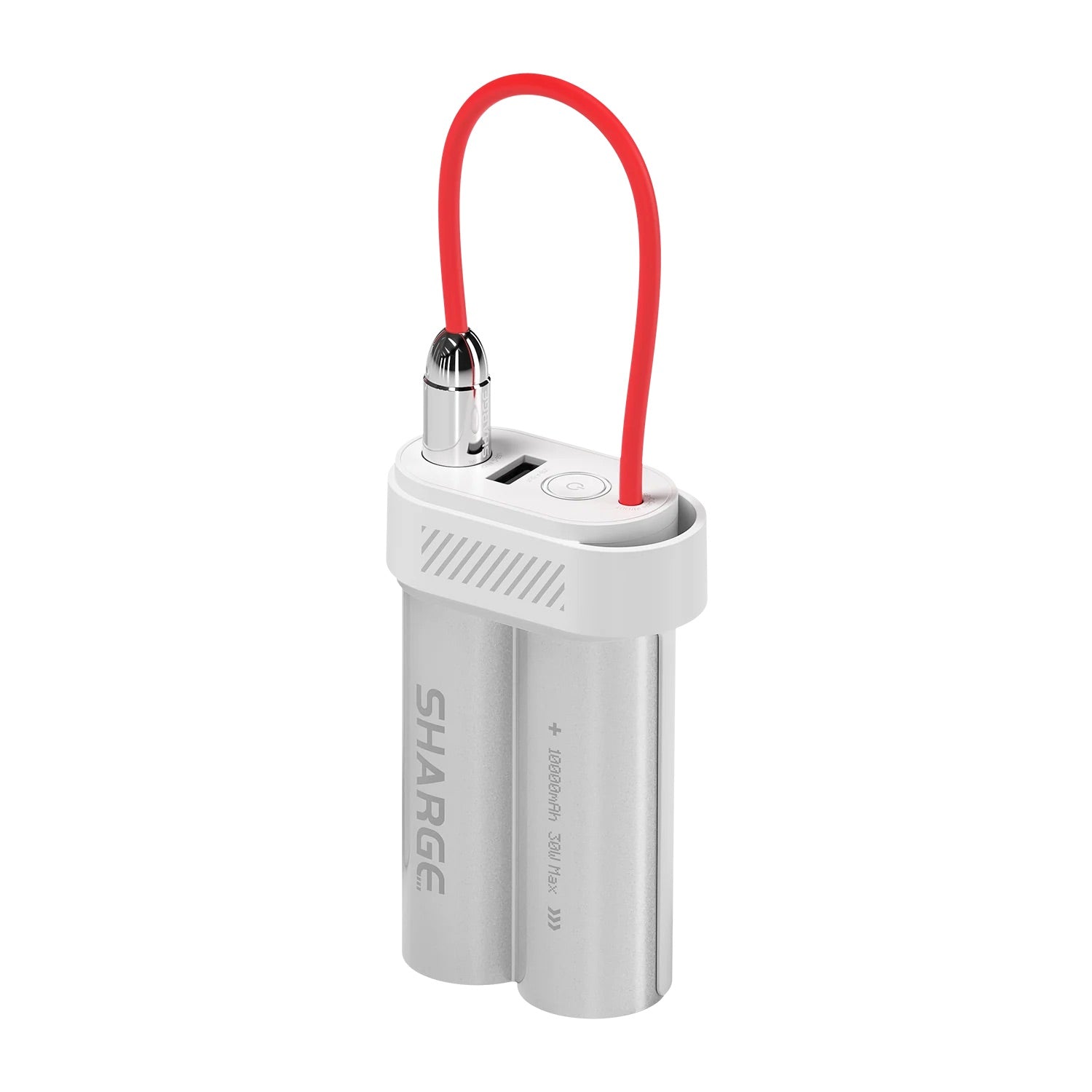 Pouch Mini - 30W -10000 mAH Power Bank - White