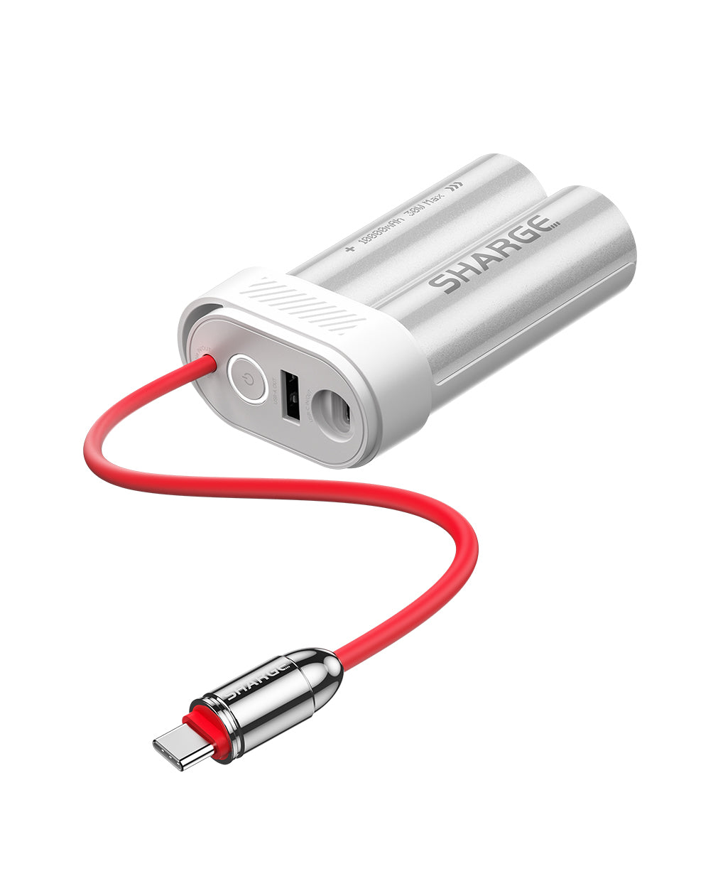 Pouch Mini - 30W -10000 mAH Power Bank - White