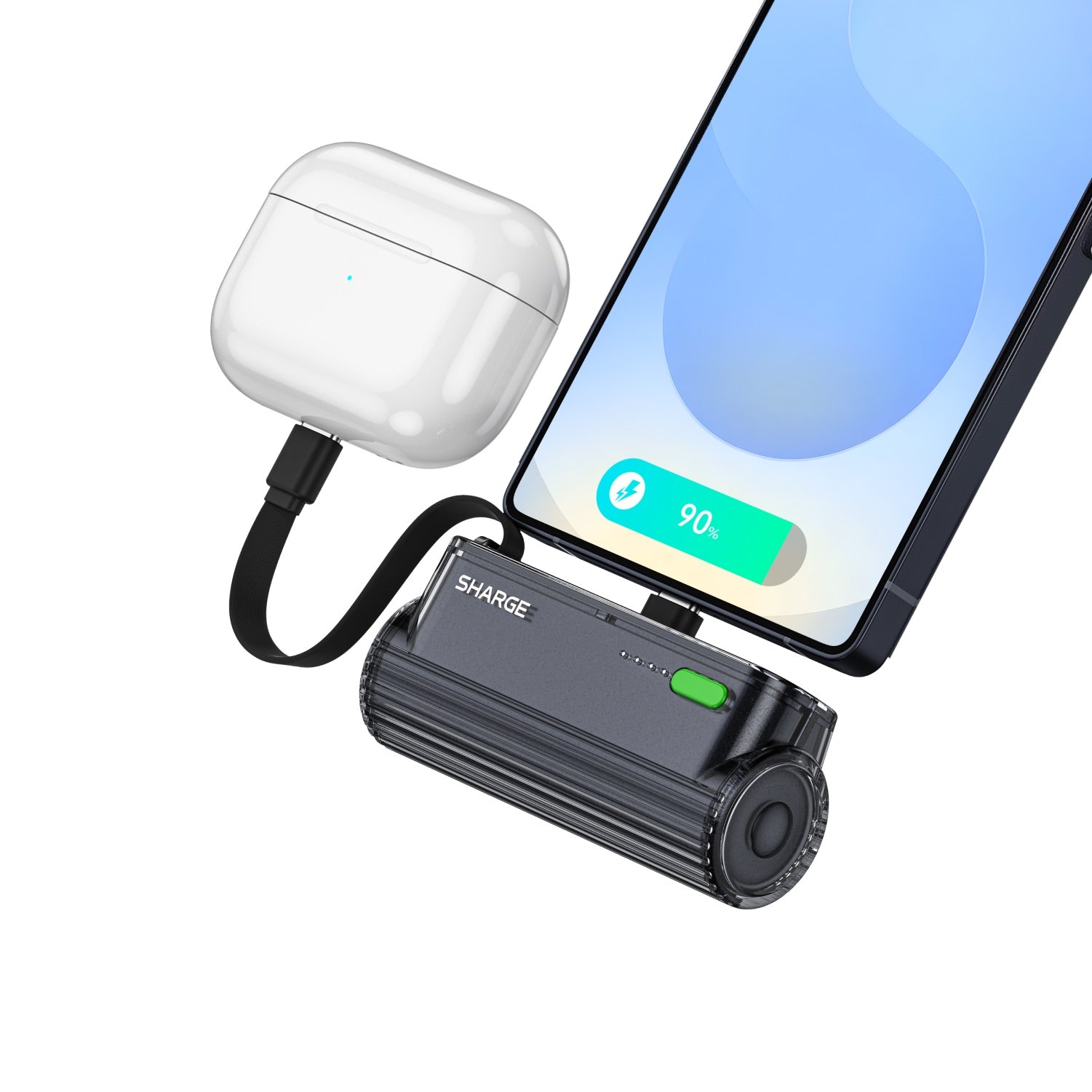 Flow Mini 2 - 5000 mAh Power Bank - Black