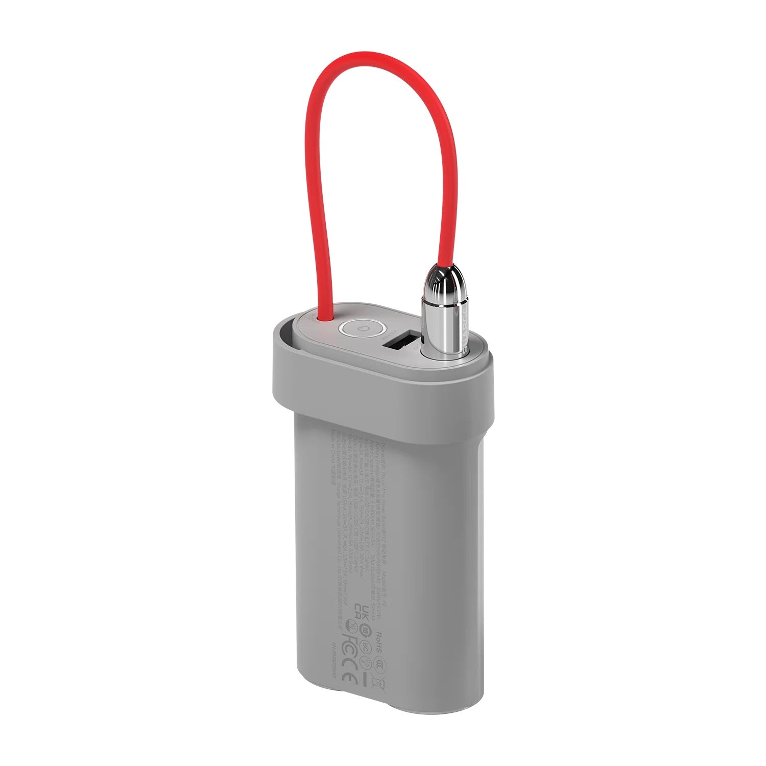 Pouch Mini - 30W -10000 mAH Power Bank - Grey