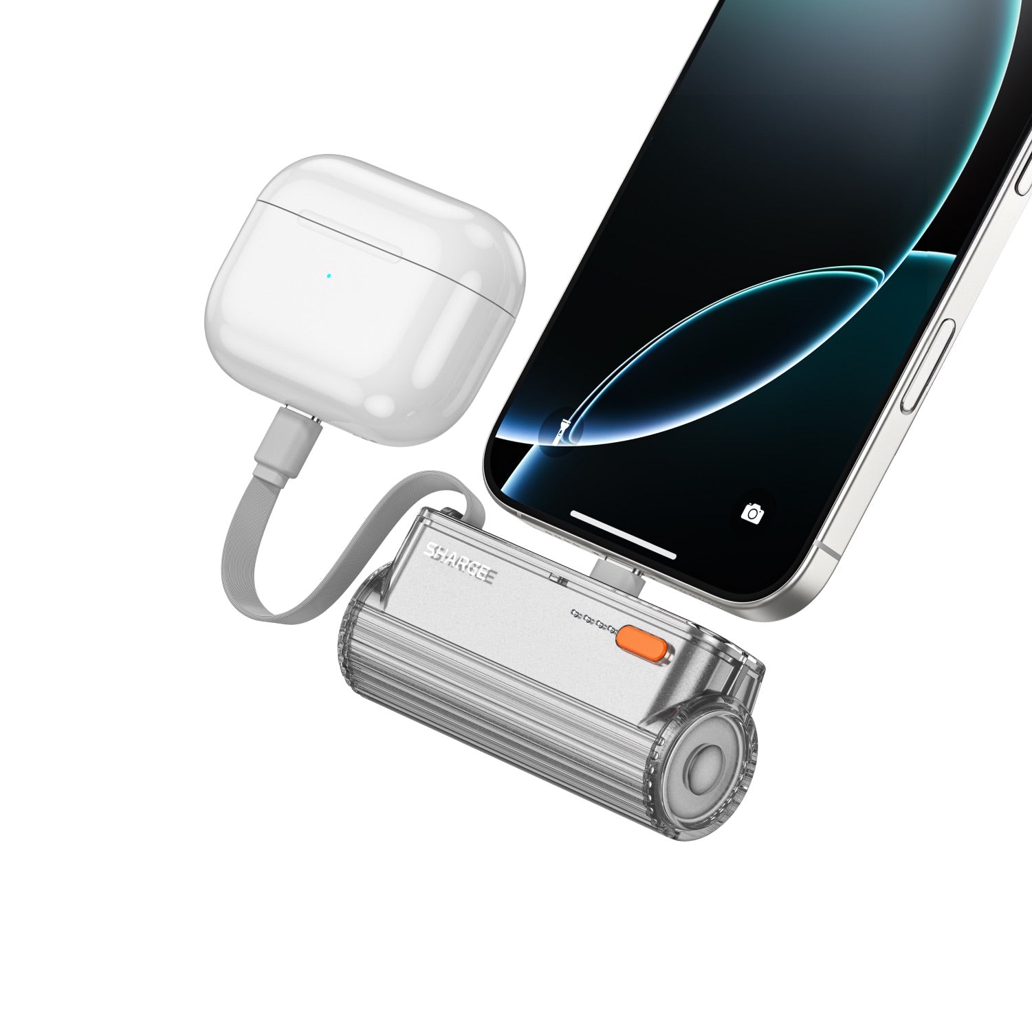 Flow Mini 2 - 5000 mAh Power Bank - Silver