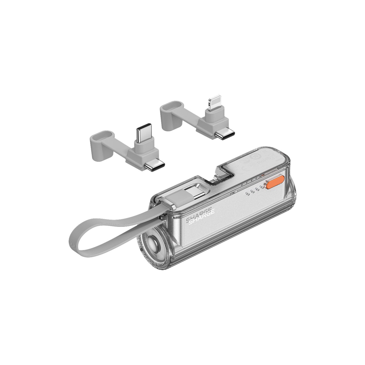Flow Mini 2 - 5000 mAh Power Bank - Silver