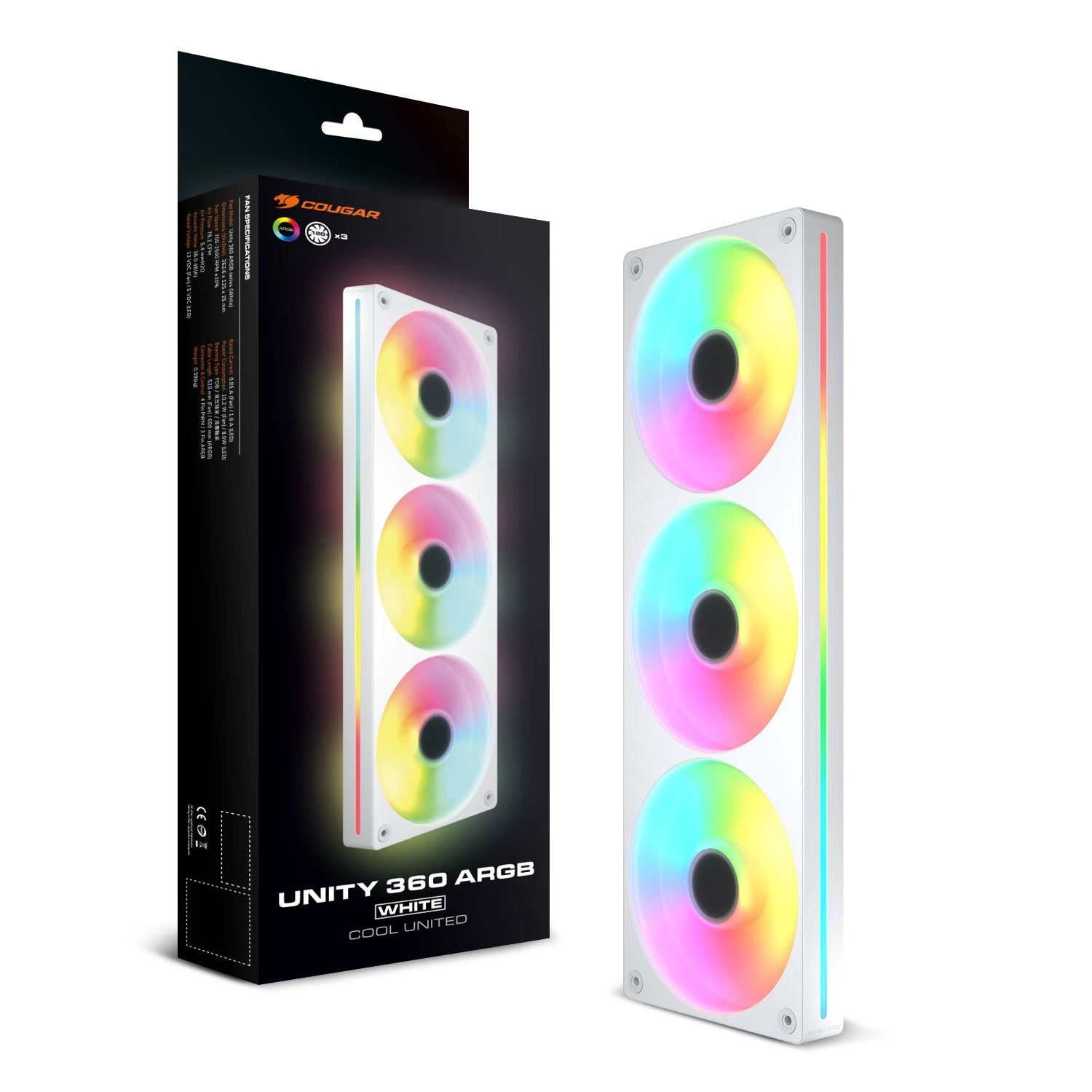 Unity 360-FW ARGB (Forward White) - Cooling Fan