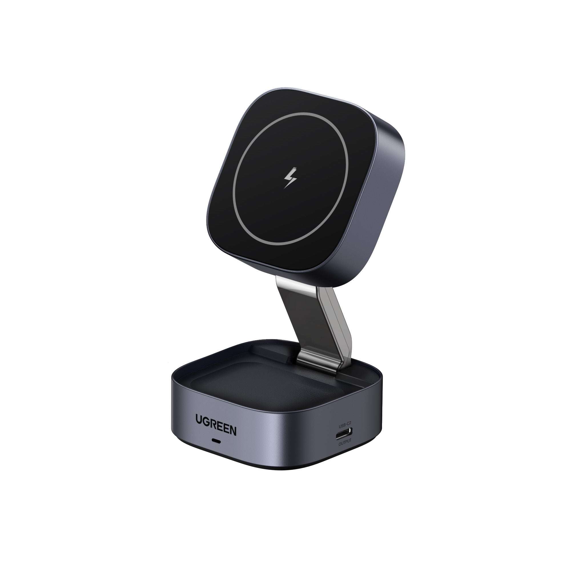 Station de charge rapide sans fil pliable 2-en-1 UGREEN