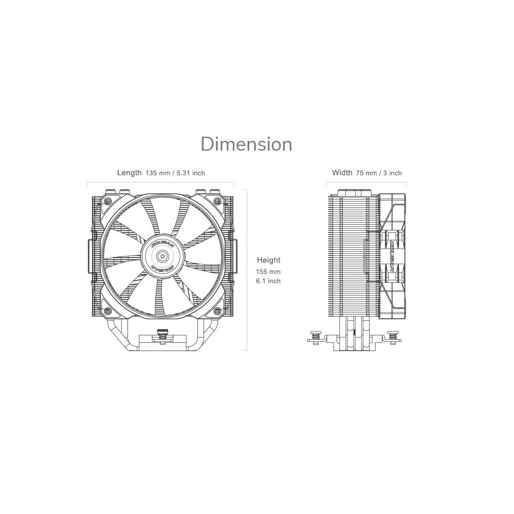 Forza 50 High Performance Air Cooler