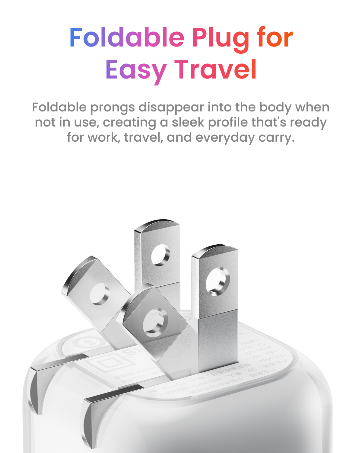 Air Charge 20W - USB-C - Blanc
