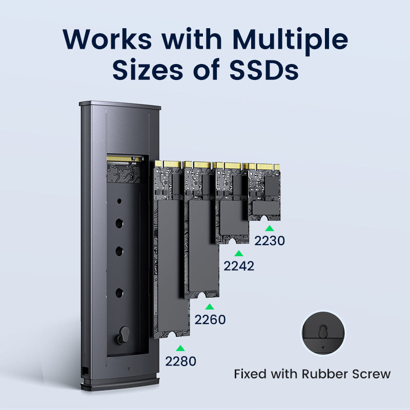 Boîtier de disque dur M.2 NVMe