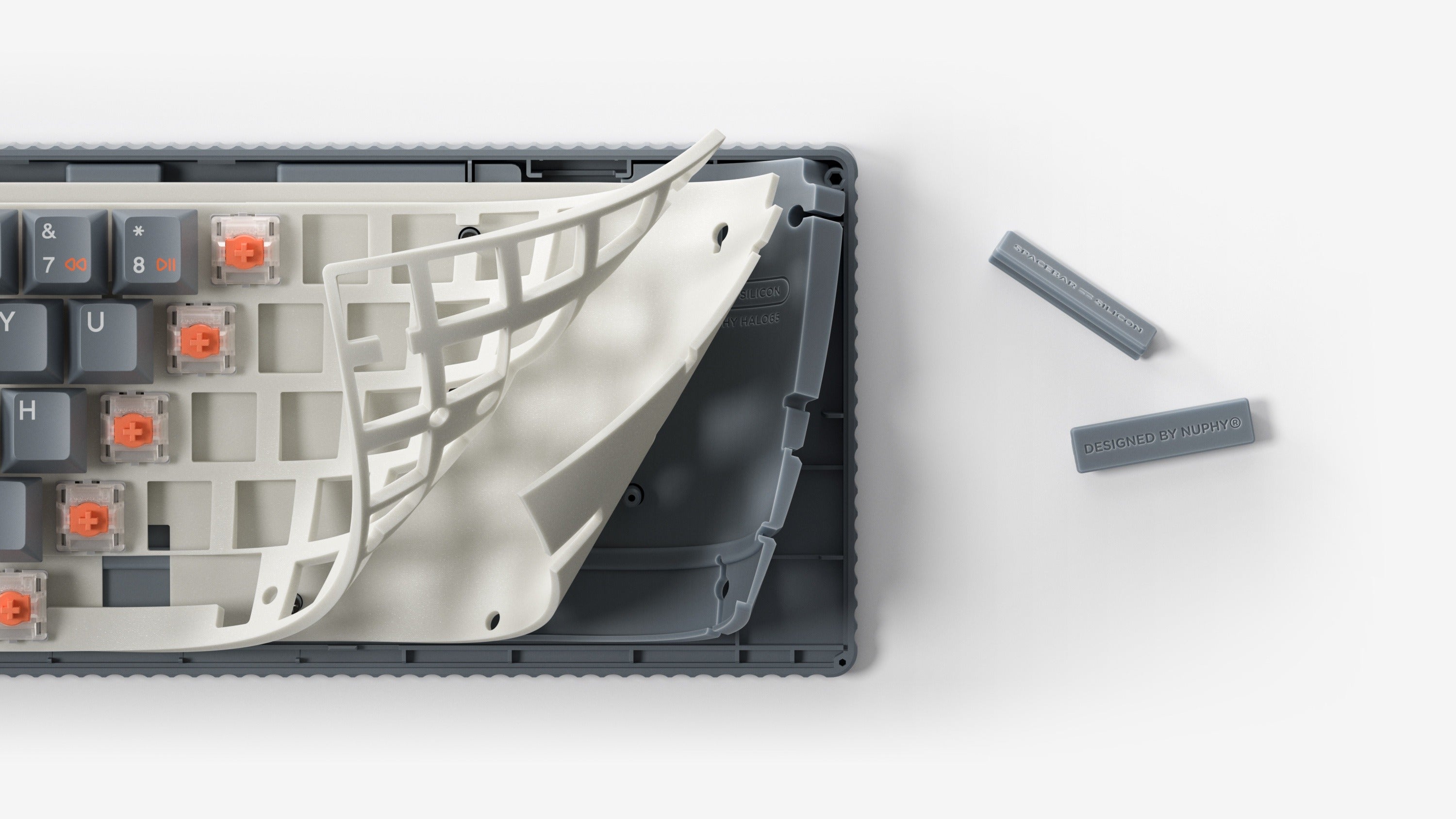 Halo65HE - Grey - Magnetic Jade PRO