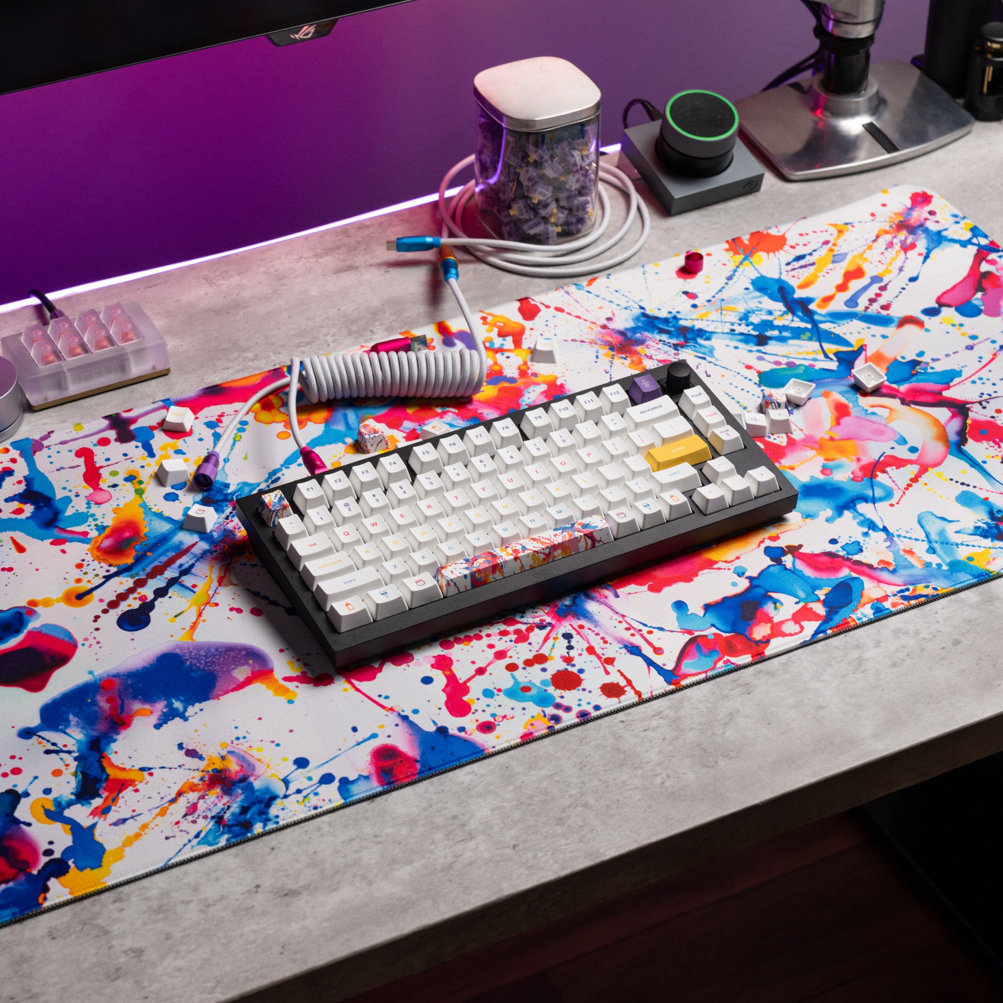 Custom Keycap Set - Happy Accidents