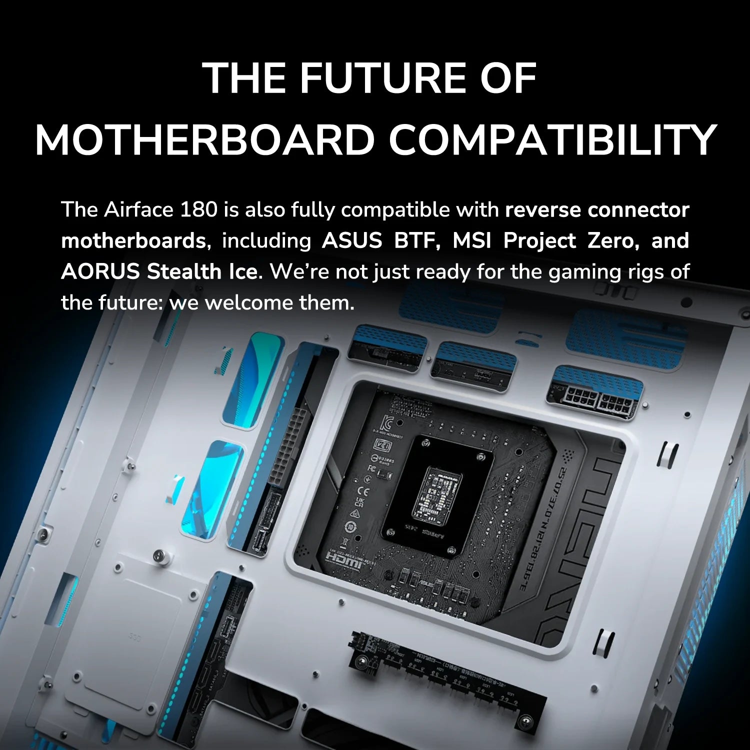 Boîtier PC AIRFACE 180 Blanc