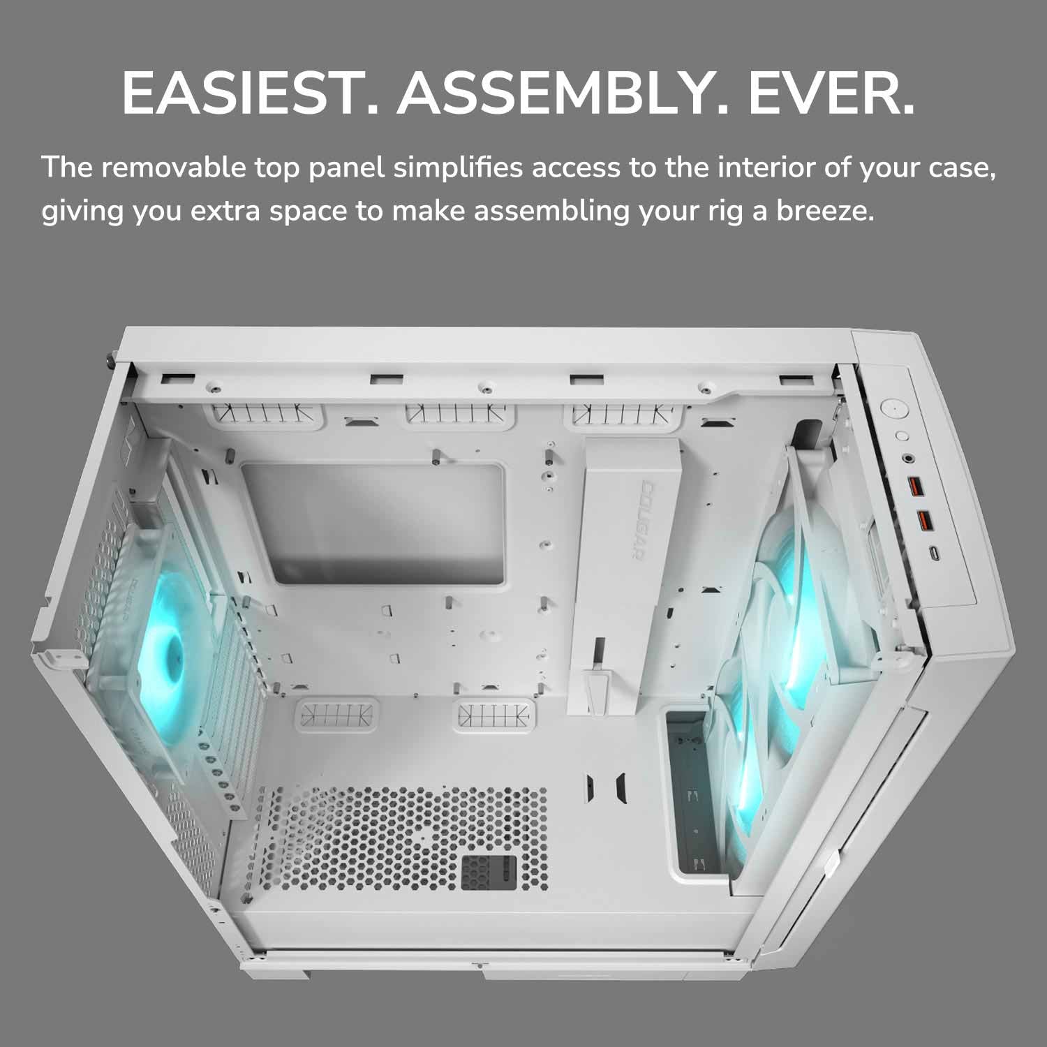 Airface ECO RGB - White - PC Case