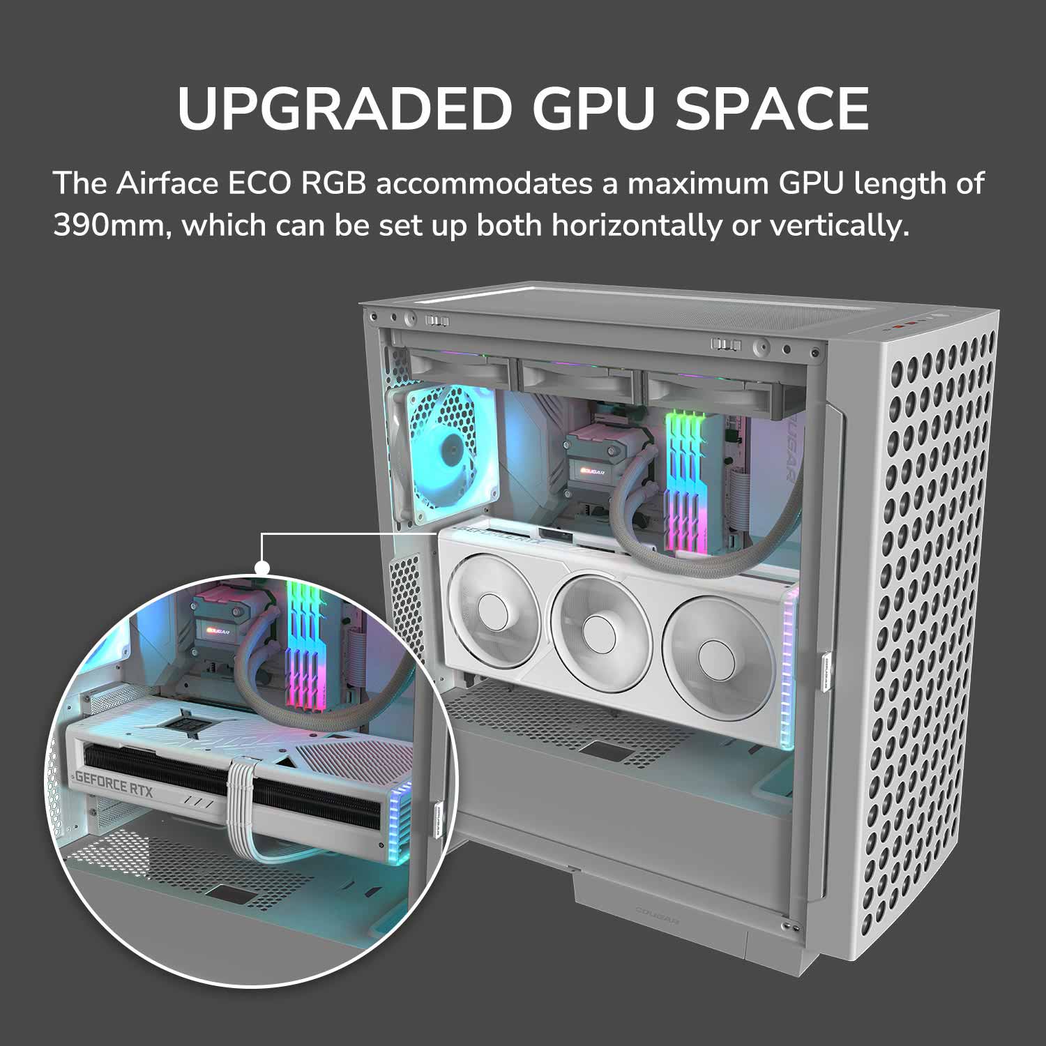 Airface ECO RGB - White - PC Case