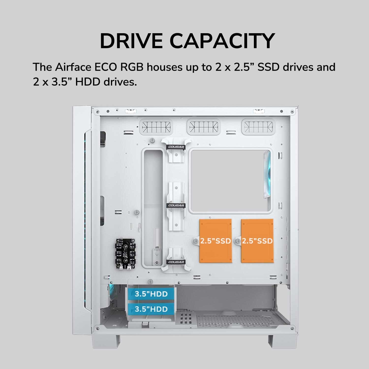 Airface ECO RGB - White - PC Case