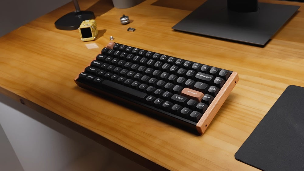 K2 HE - ABS/Aluminum Wooden - Black - Hall Effect