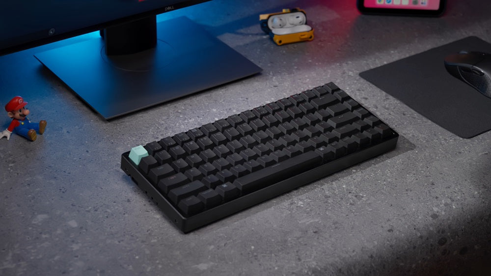 K2 HE - ABS/Aluminum - Black - Hall Effect