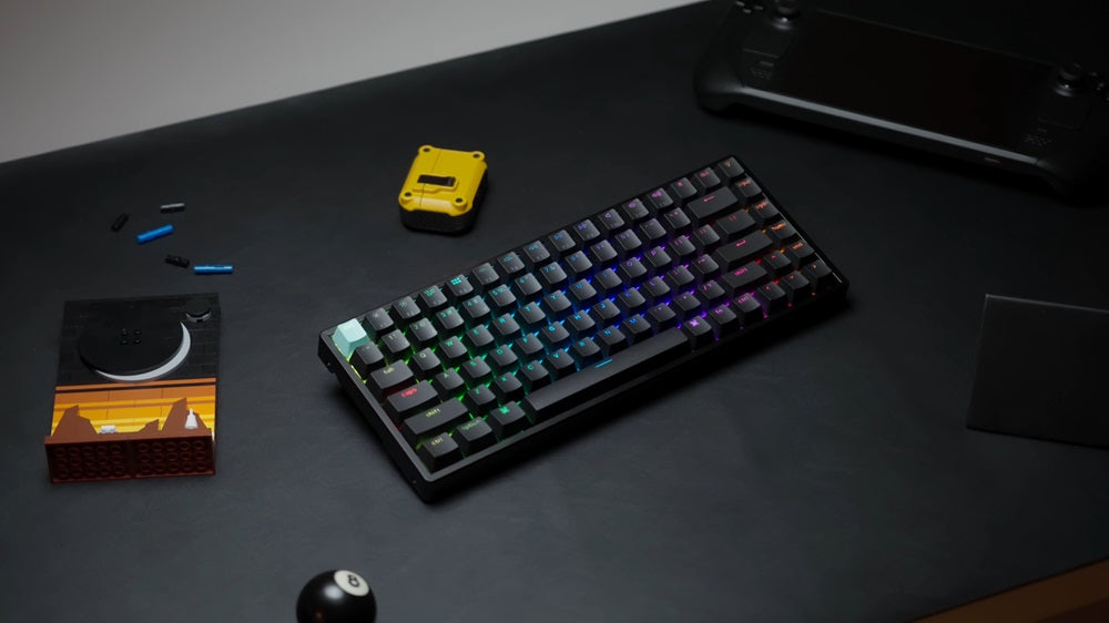 K2 HE - ABS/Aluminum - Black - Hall Effect