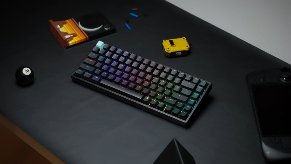 K2 HE - ABS/Aluminum - Black - Hall Effect