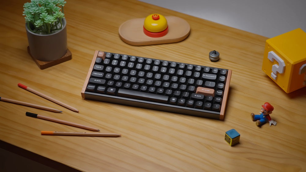 K2 HE - ABS/Aluminum Wooden - Black - Hall Effect