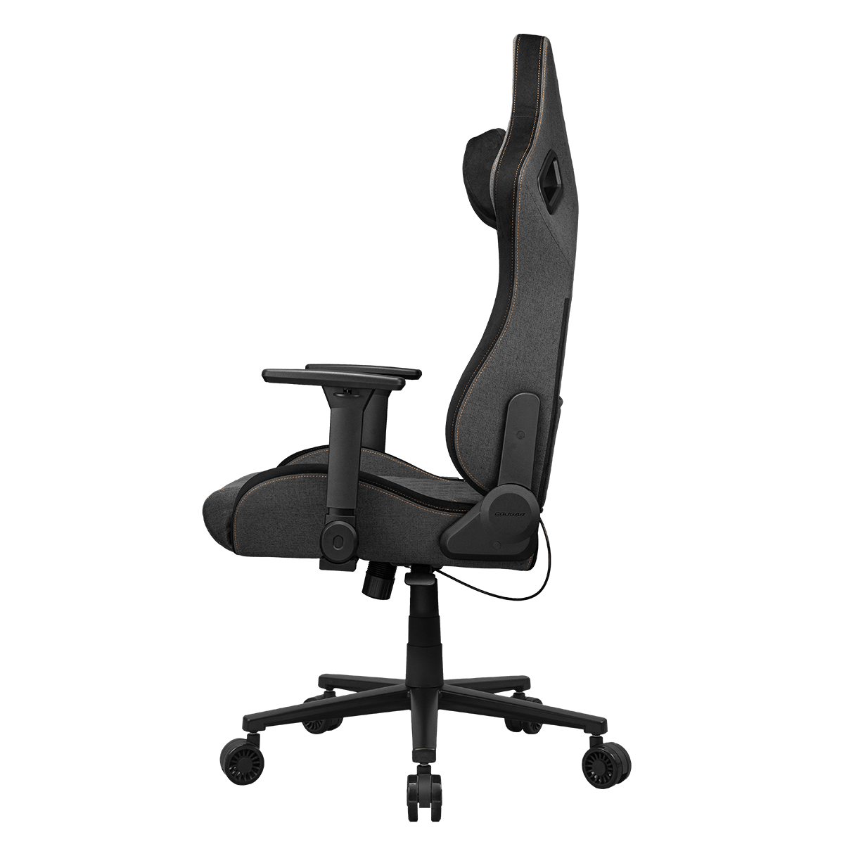 Defensor Gray F - Imitation Linen - Gaming Chair
