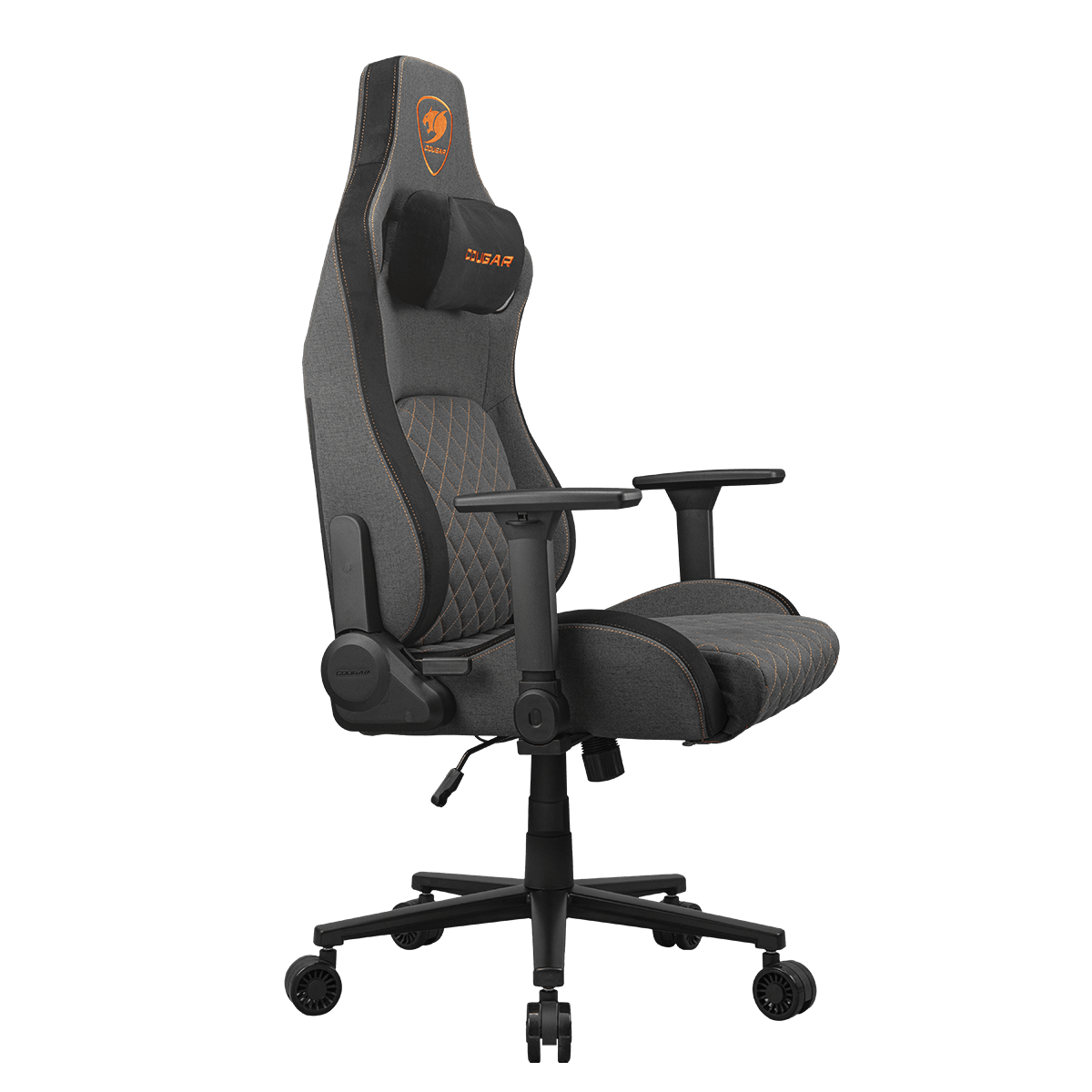 Defensor Gray F - Imitation Linen - Gaming Chair