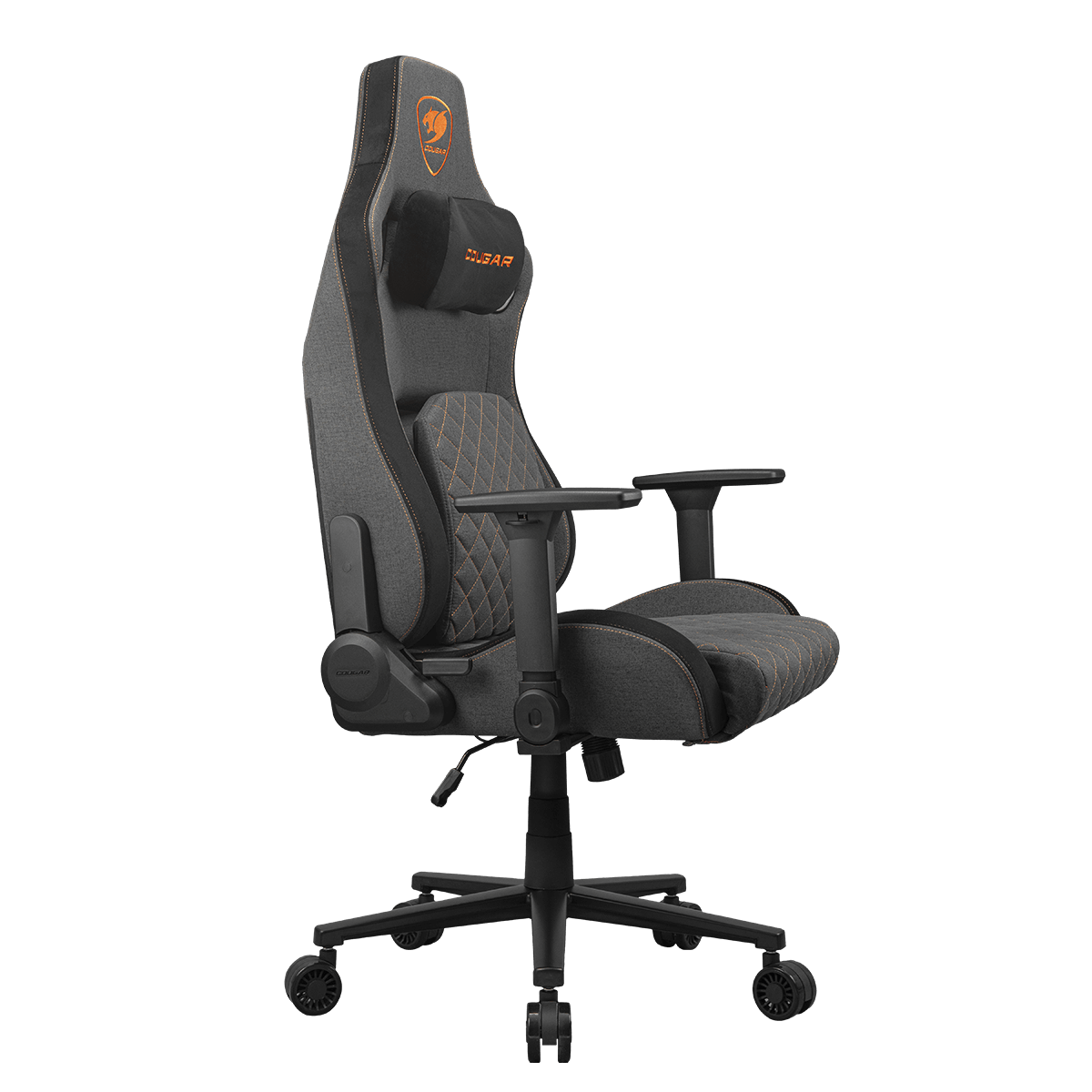 Defensor Gray F - Imitation Linen - Gaming Chair