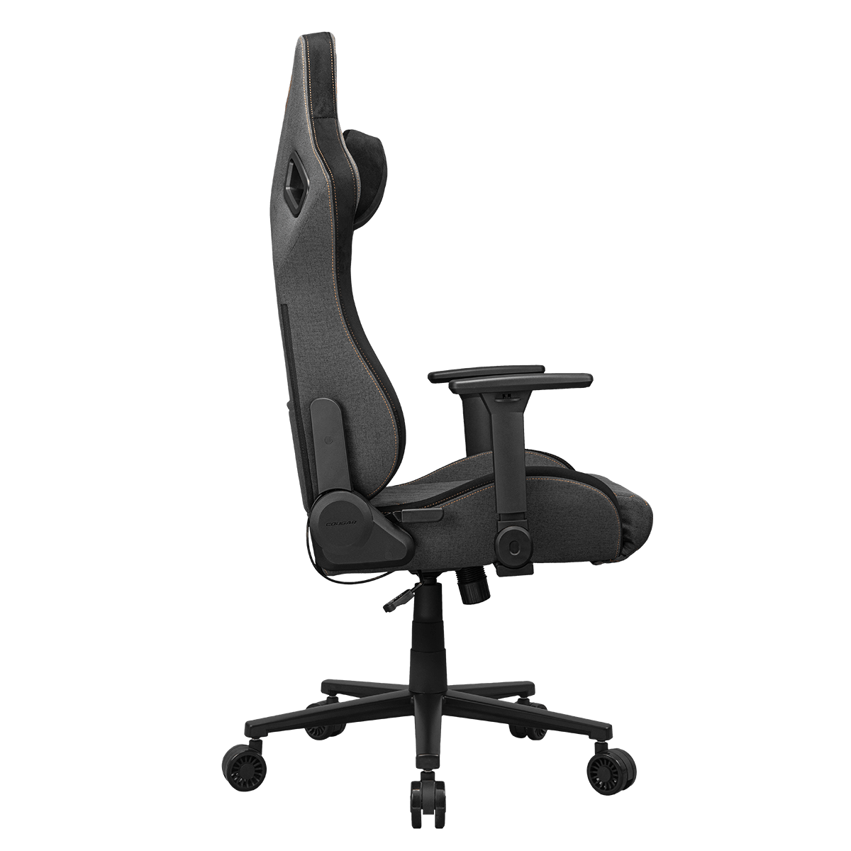 Defensor Gray F - Imitation Linen - Gaming Chair