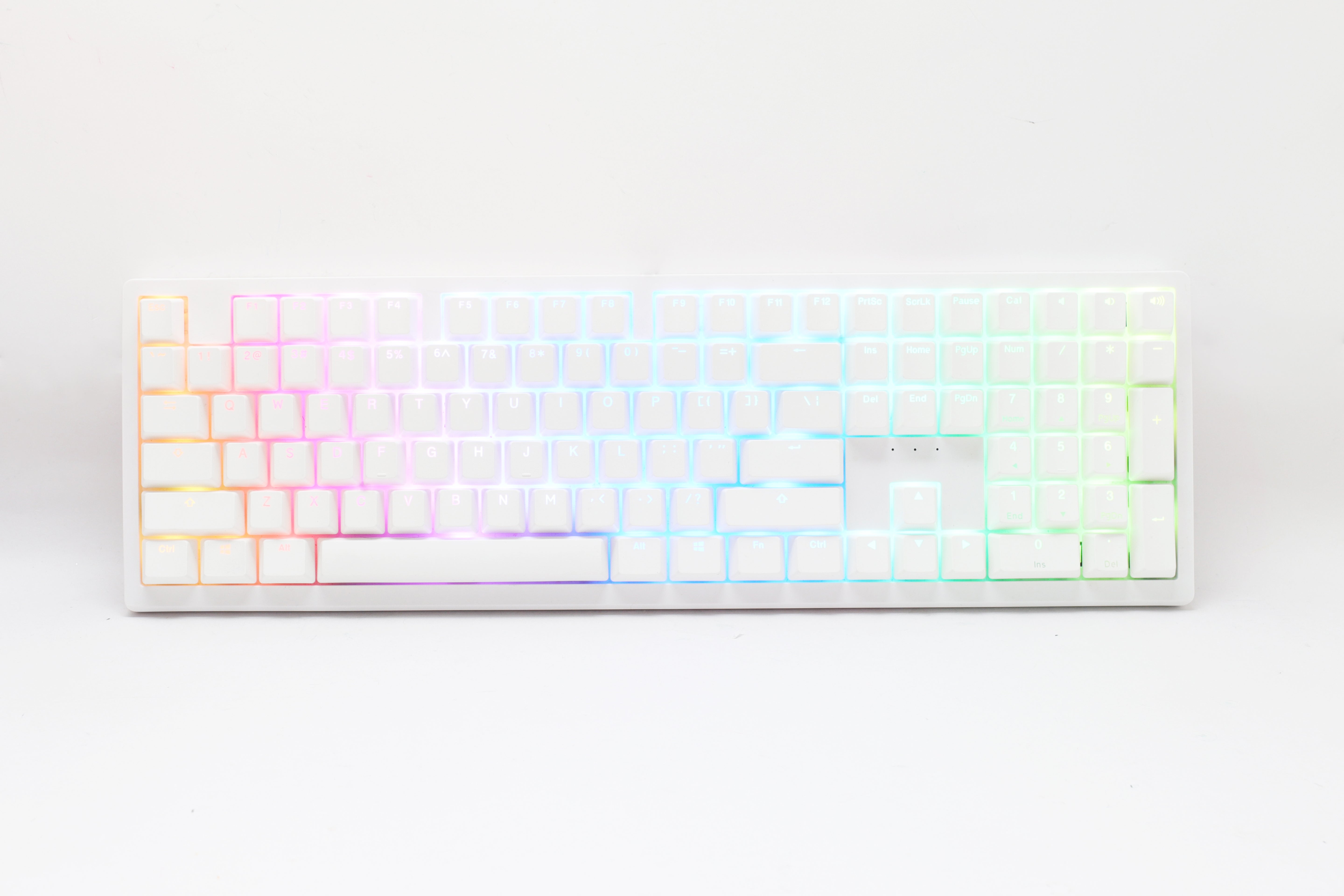 Zero 6108 - Blanc pur - Pleine taille - Cherry MX2A Silver