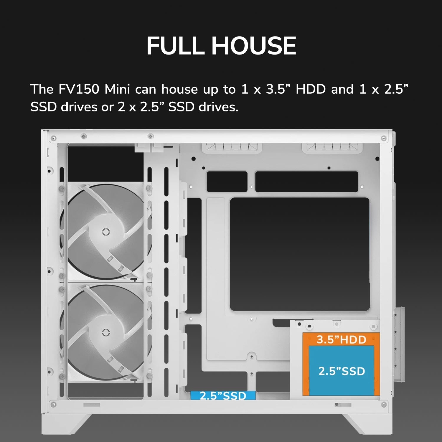 FV150 Mini RVB Blanc