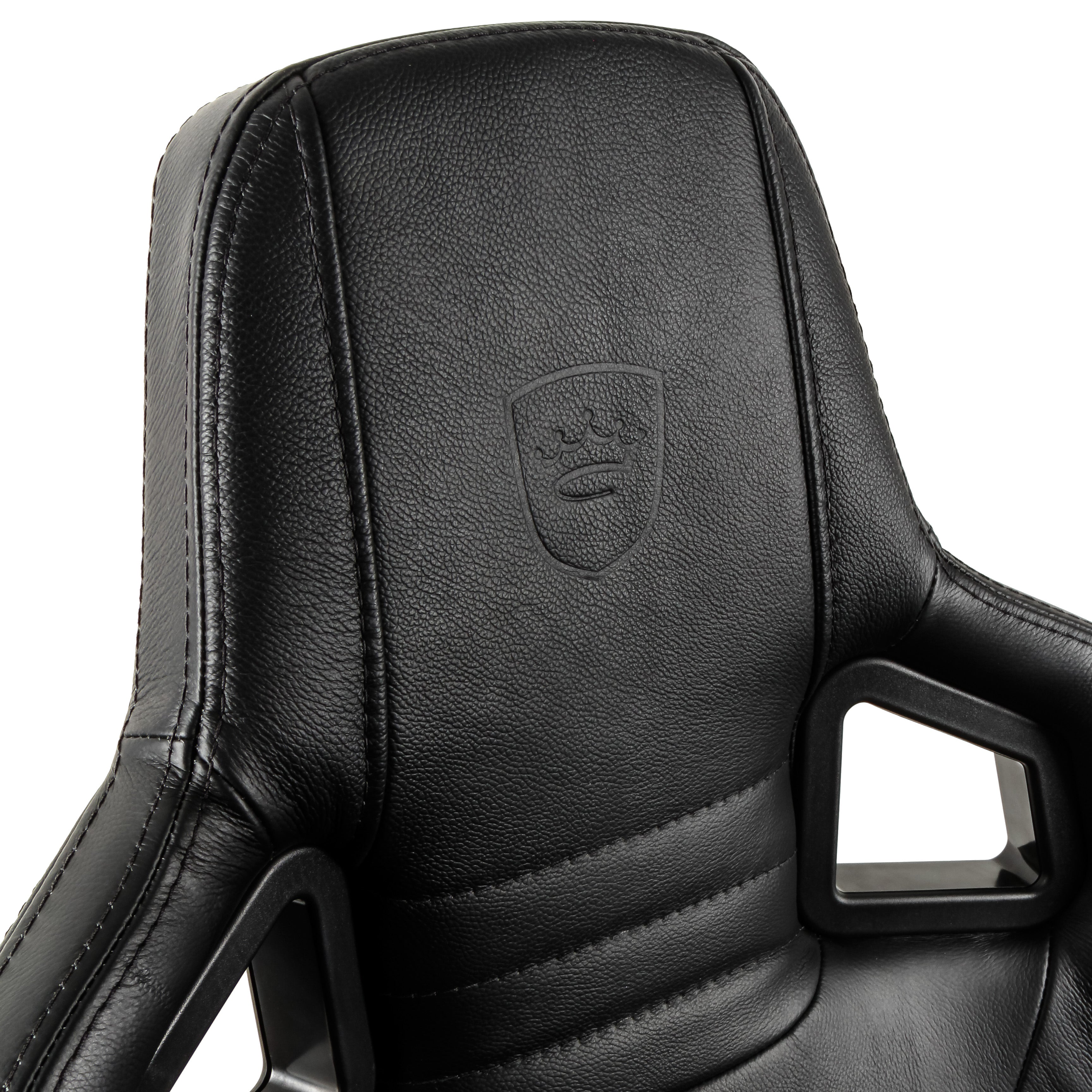 Chaise de jeu EPIC - noir - cuir véritable