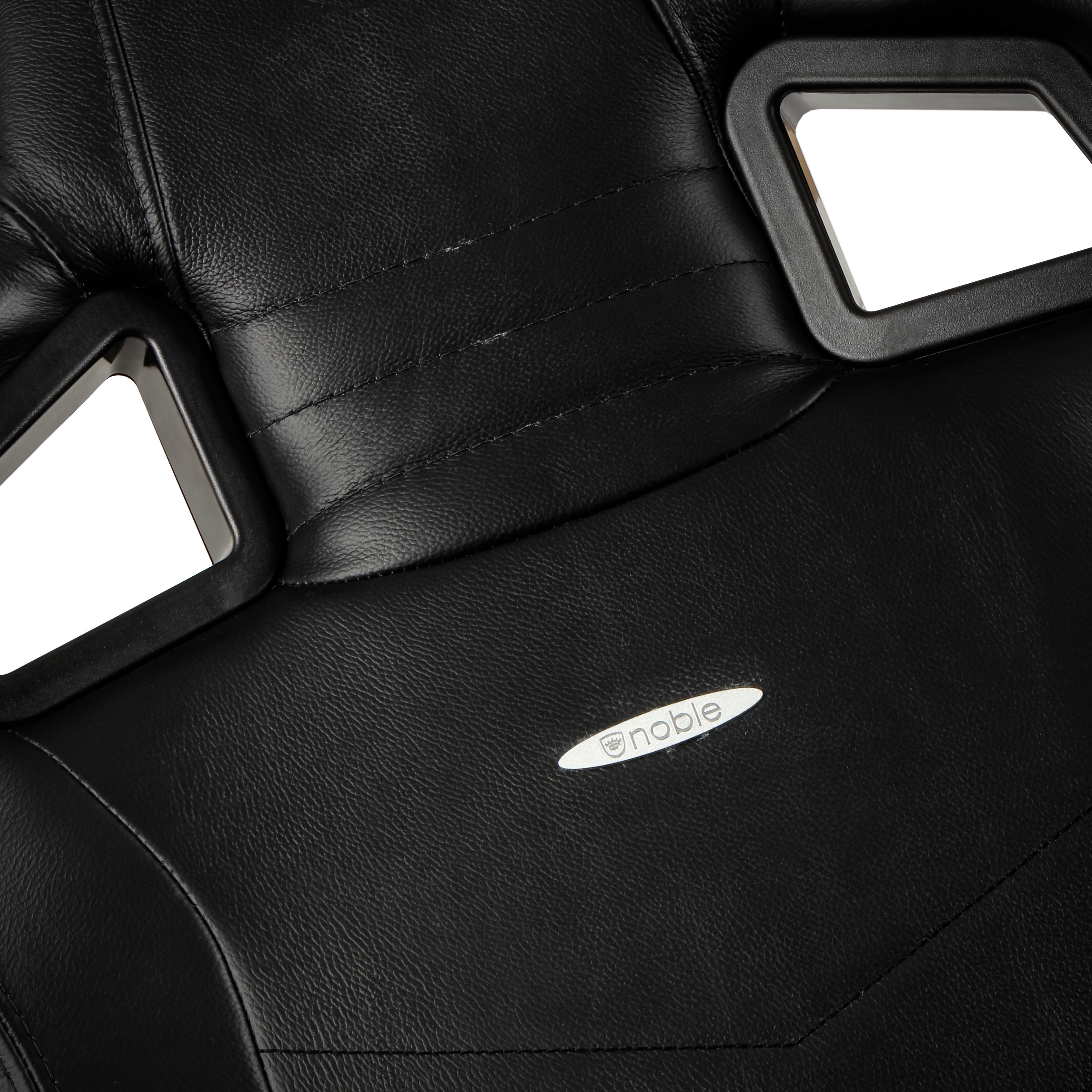 Chaise de jeu EPIC - noir - cuir véritable