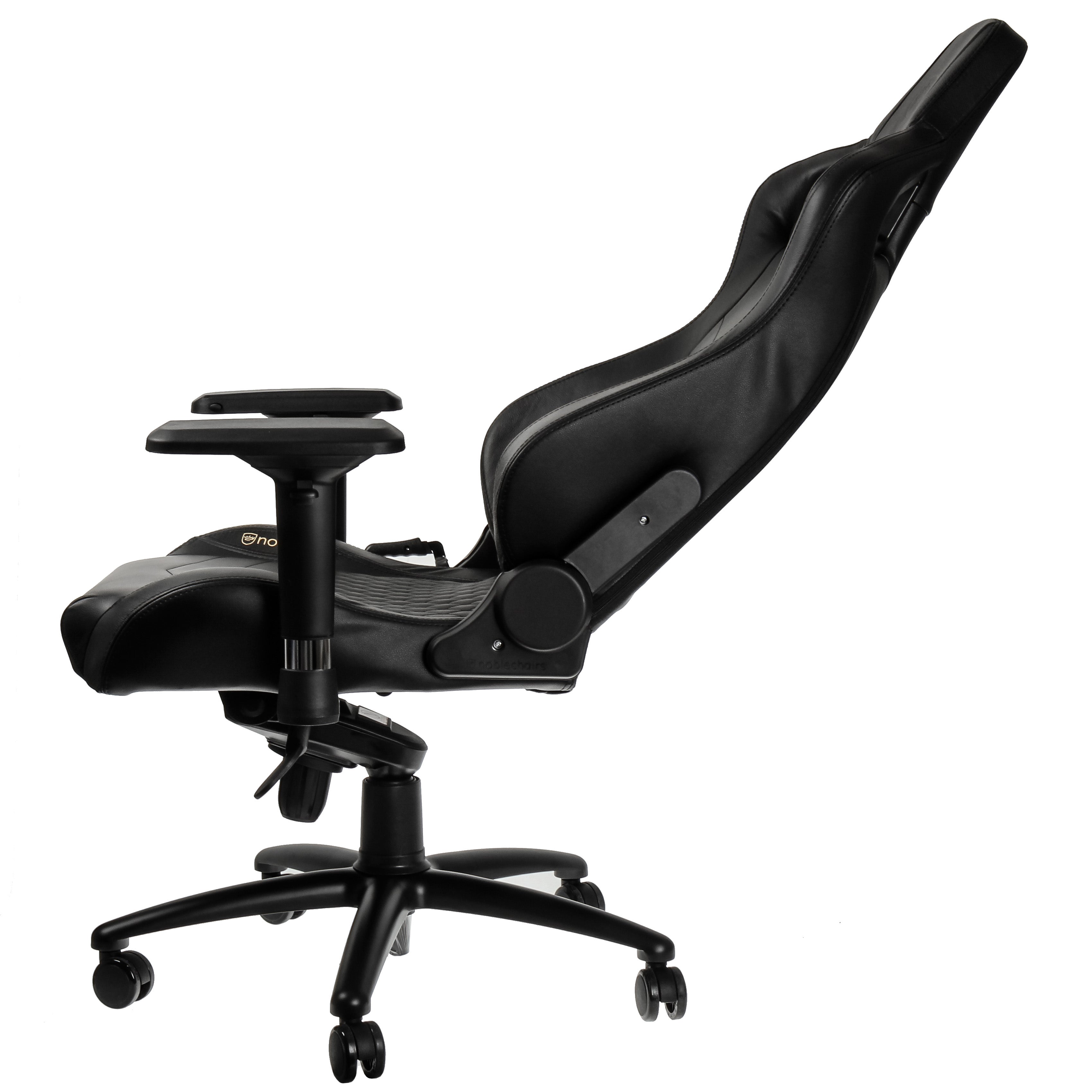 Chaise de jeu EPIC - noir - cuir véritable