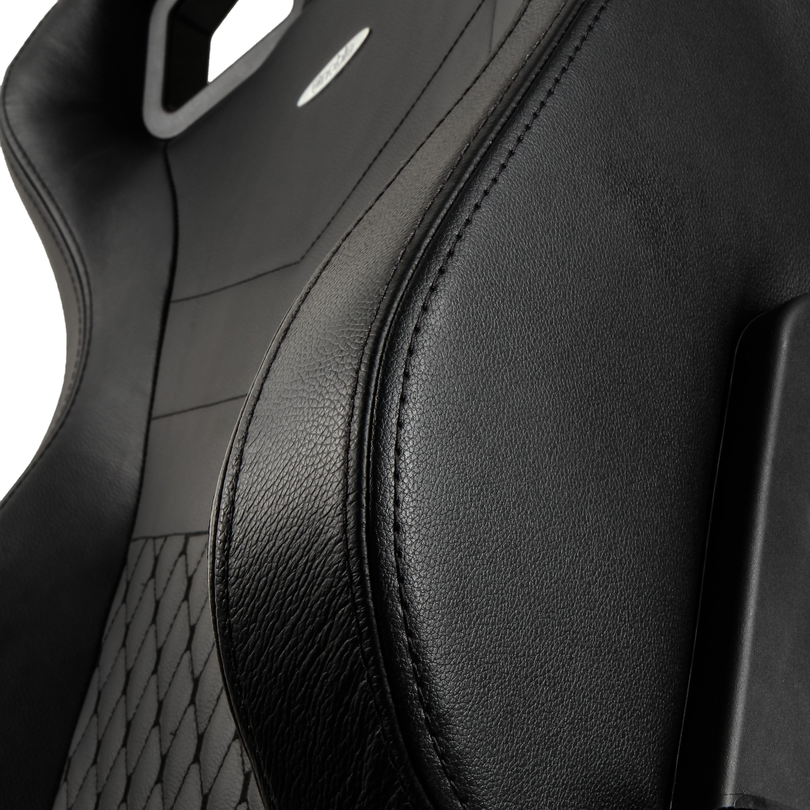 Chaise de jeu EPIC - noir - cuir véritable