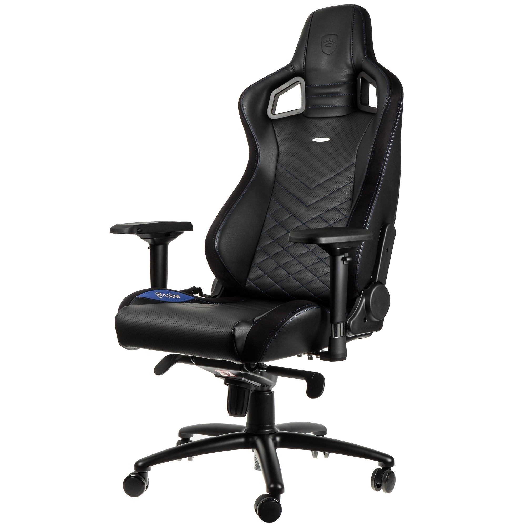 EPIC Gaming Chair - black/blue - PU Leather