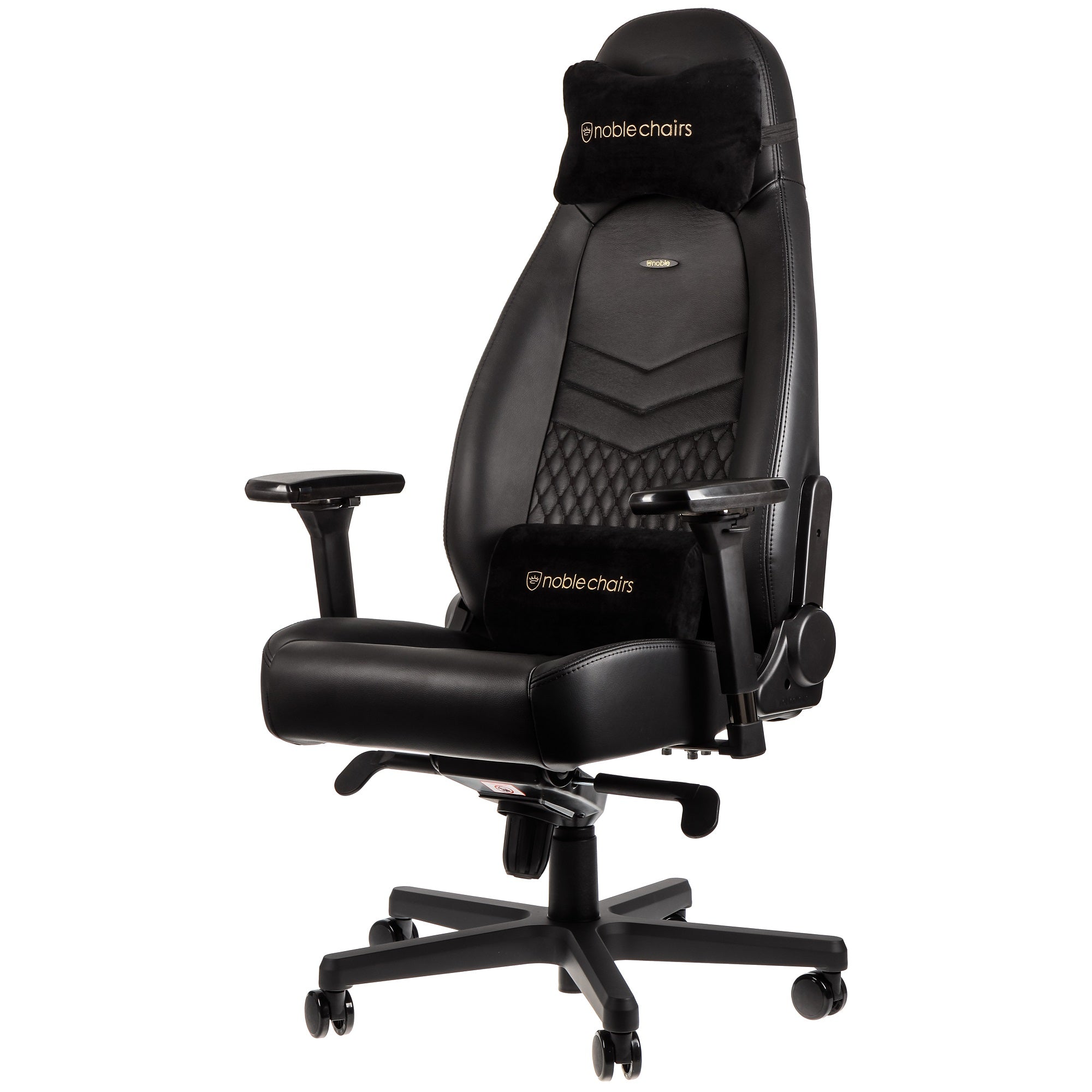 ICON Gaming Chair - black - Real Leather
