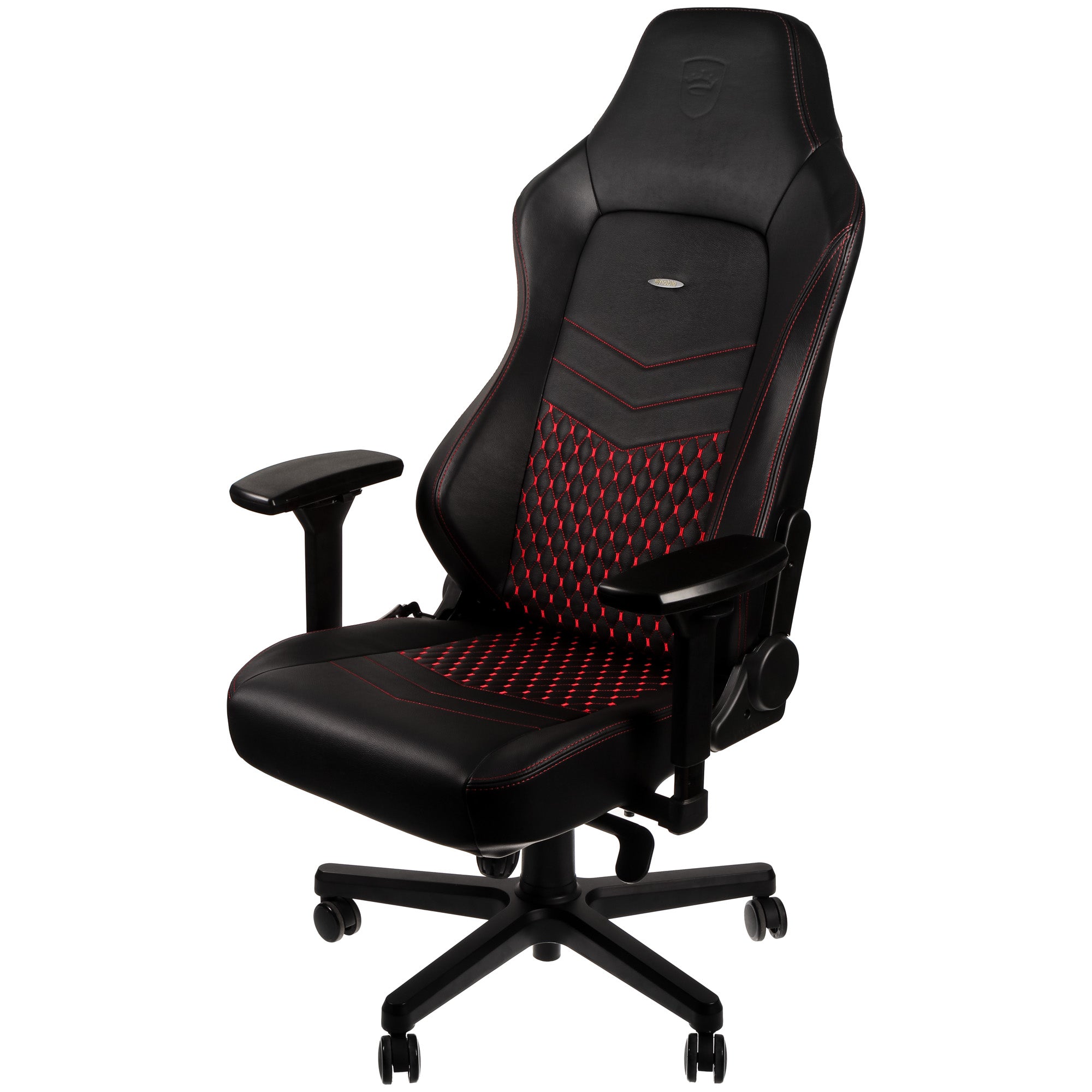 HERO Gaming Chair - black/red - Real Leather